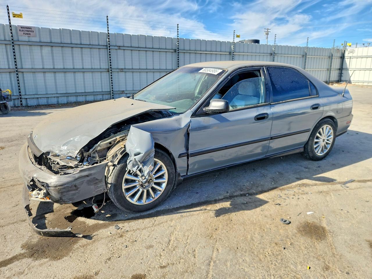 1995 Honda Accord Dx Gray vin: 1HGCD5524SA133478