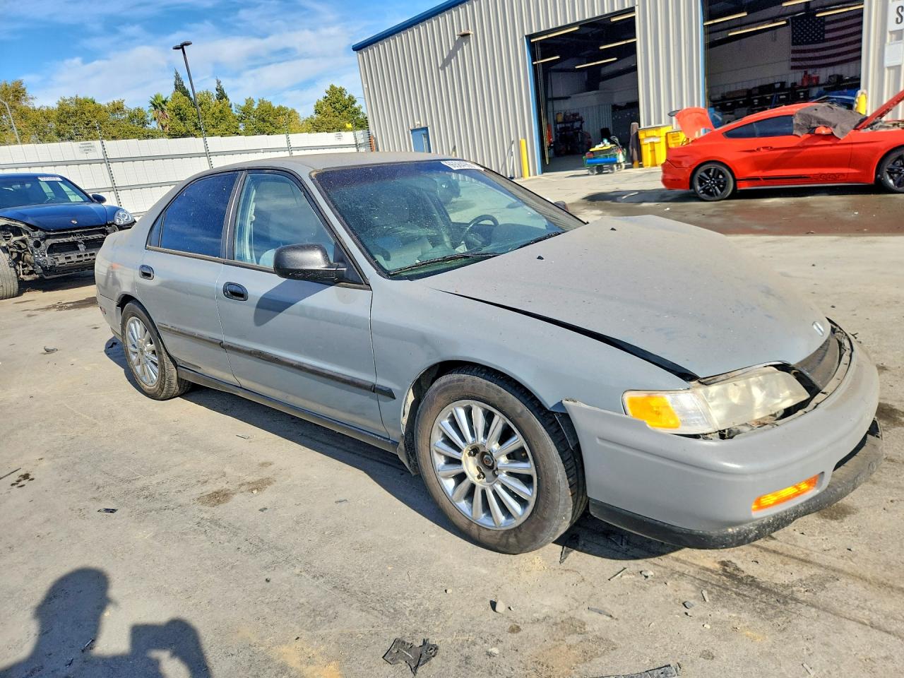 1995 Honda Accord Dx Gray vin: 1HGCD5524SA133478