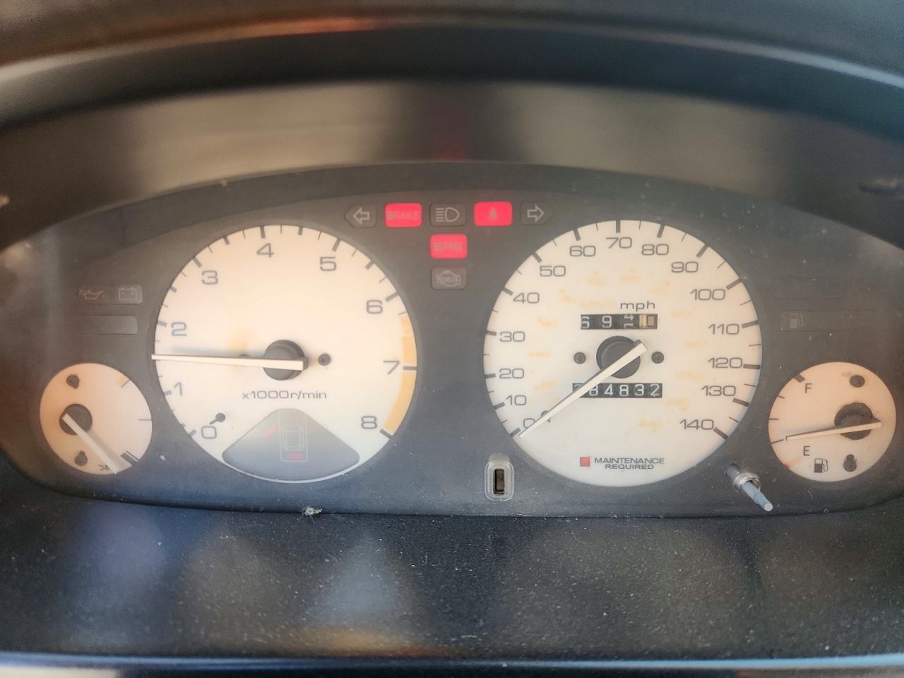 1995 Honda Accord Dx Gray vin: 1HGCD5524SA133478