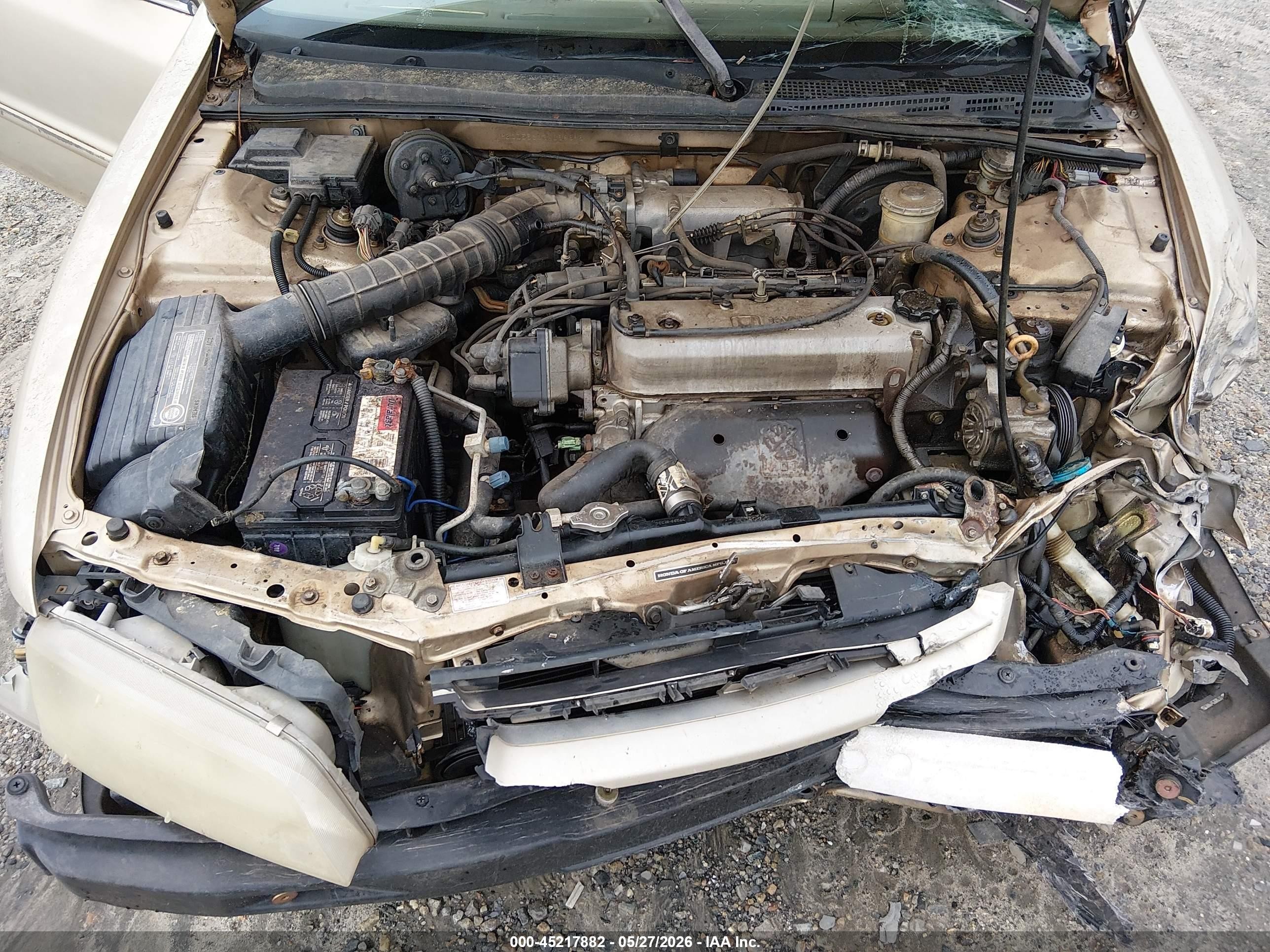 1994 Honda Accord Lx/ex Gold vin: 1HGCD5530RA068695