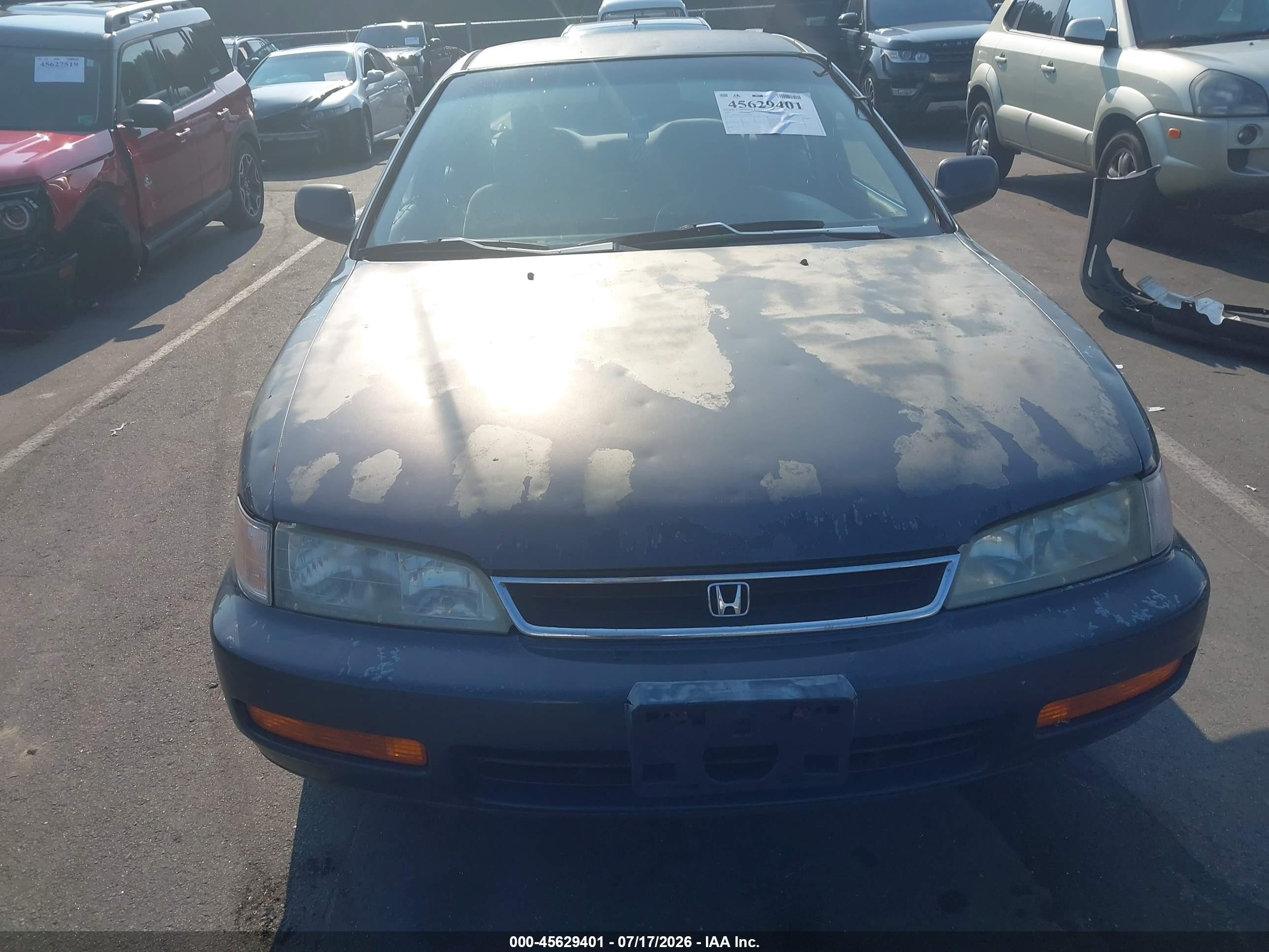 1997 Honda Accord Lx Black vin: 1HGCD5535VA242805