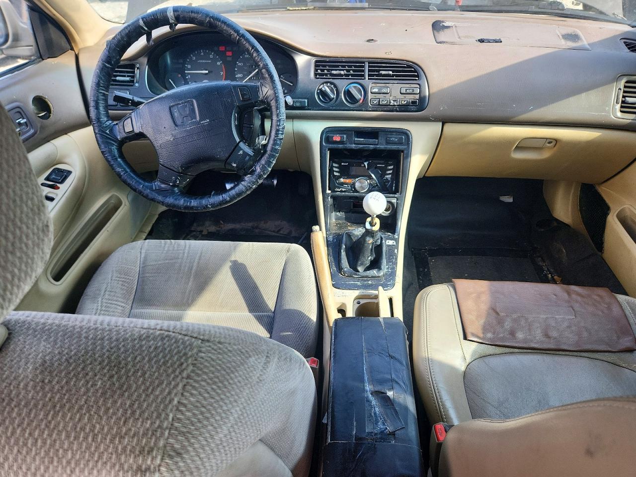1995 Honda Accord Lx Black vin: 1HGCD5538SA044151