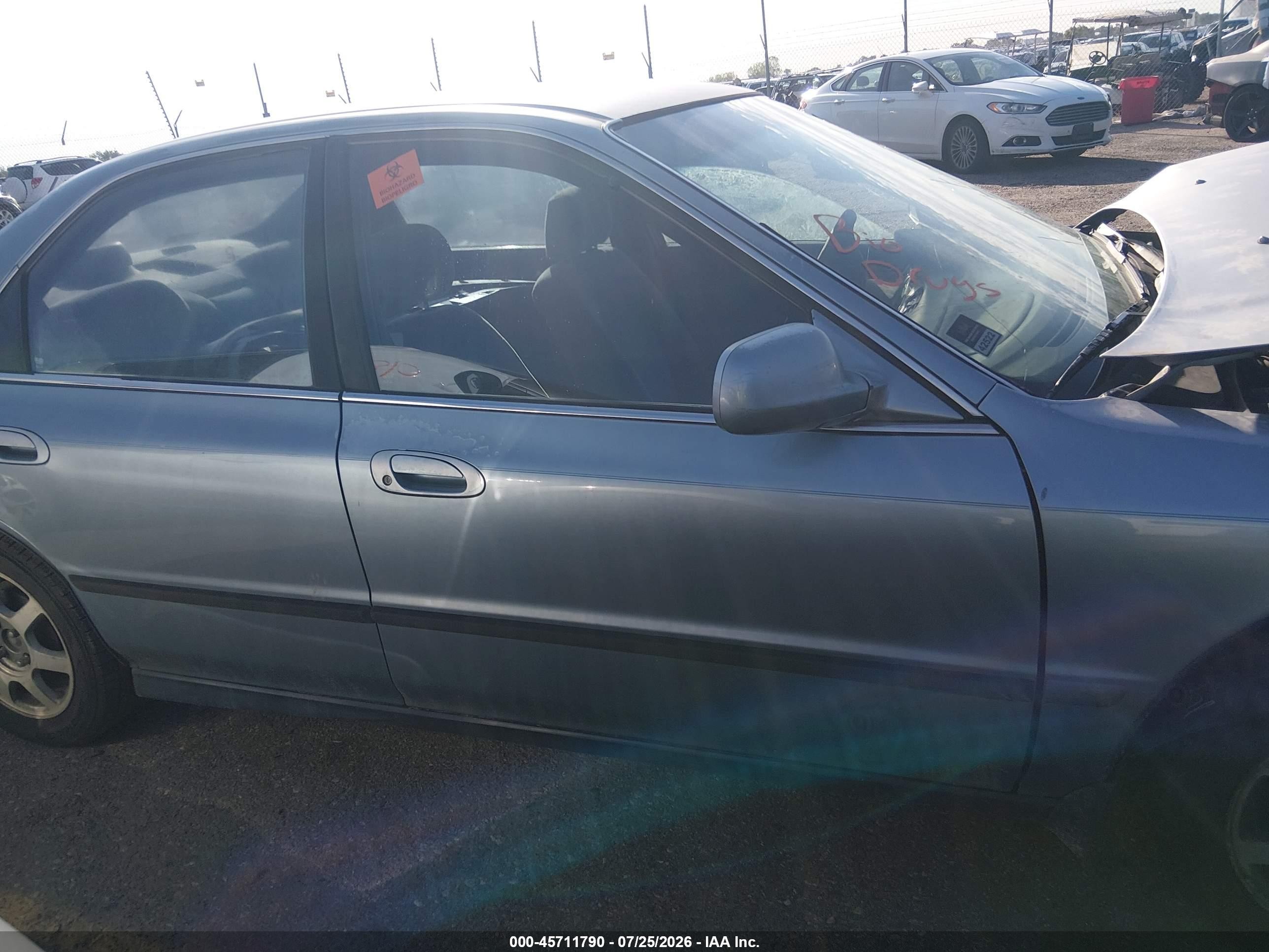 1996 Honda Accord Lx/ex Blue vin: 1HGCD5538TA233674