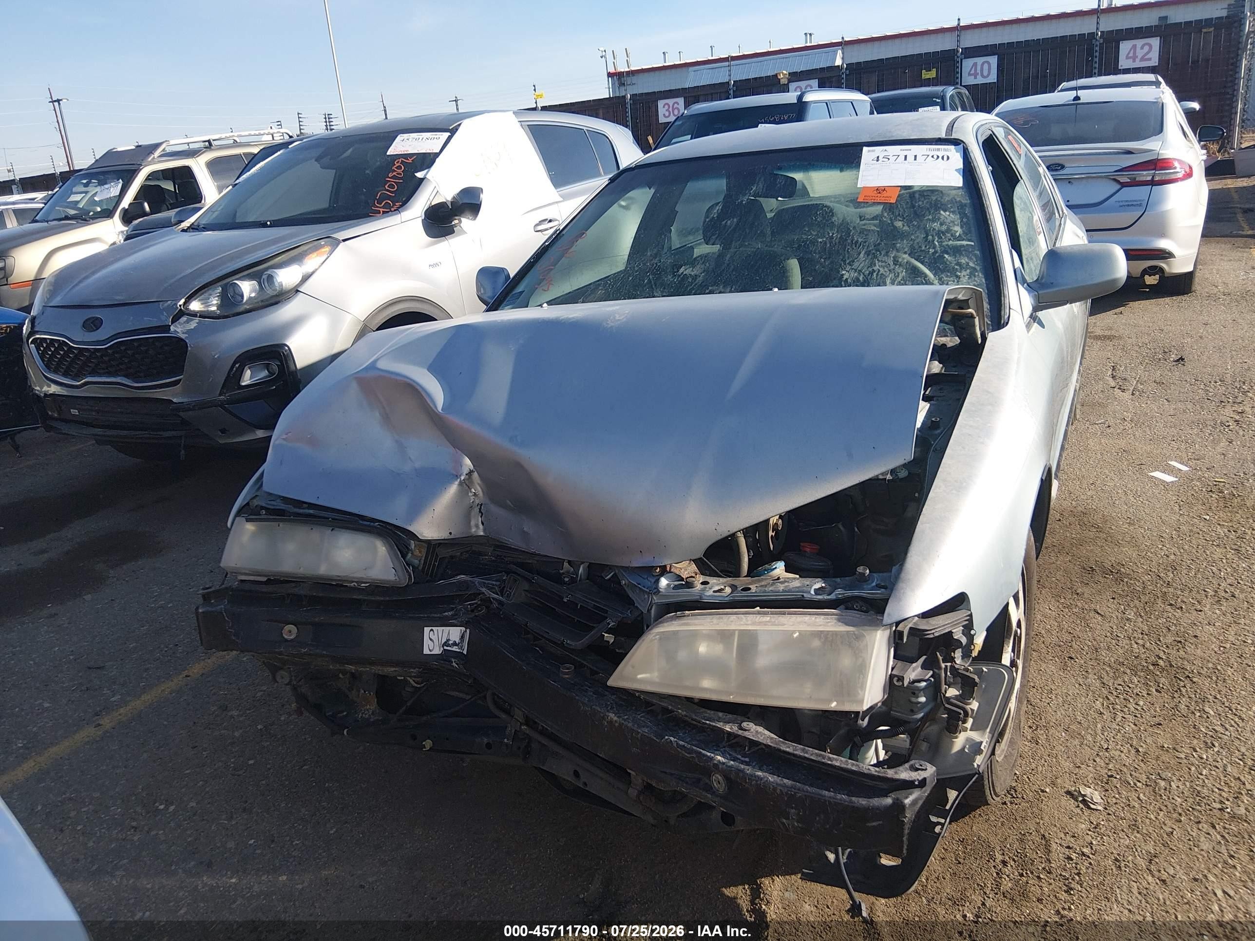 1996 Honda Accord Lx/ex Blue vin: 1HGCD5538TA233674
