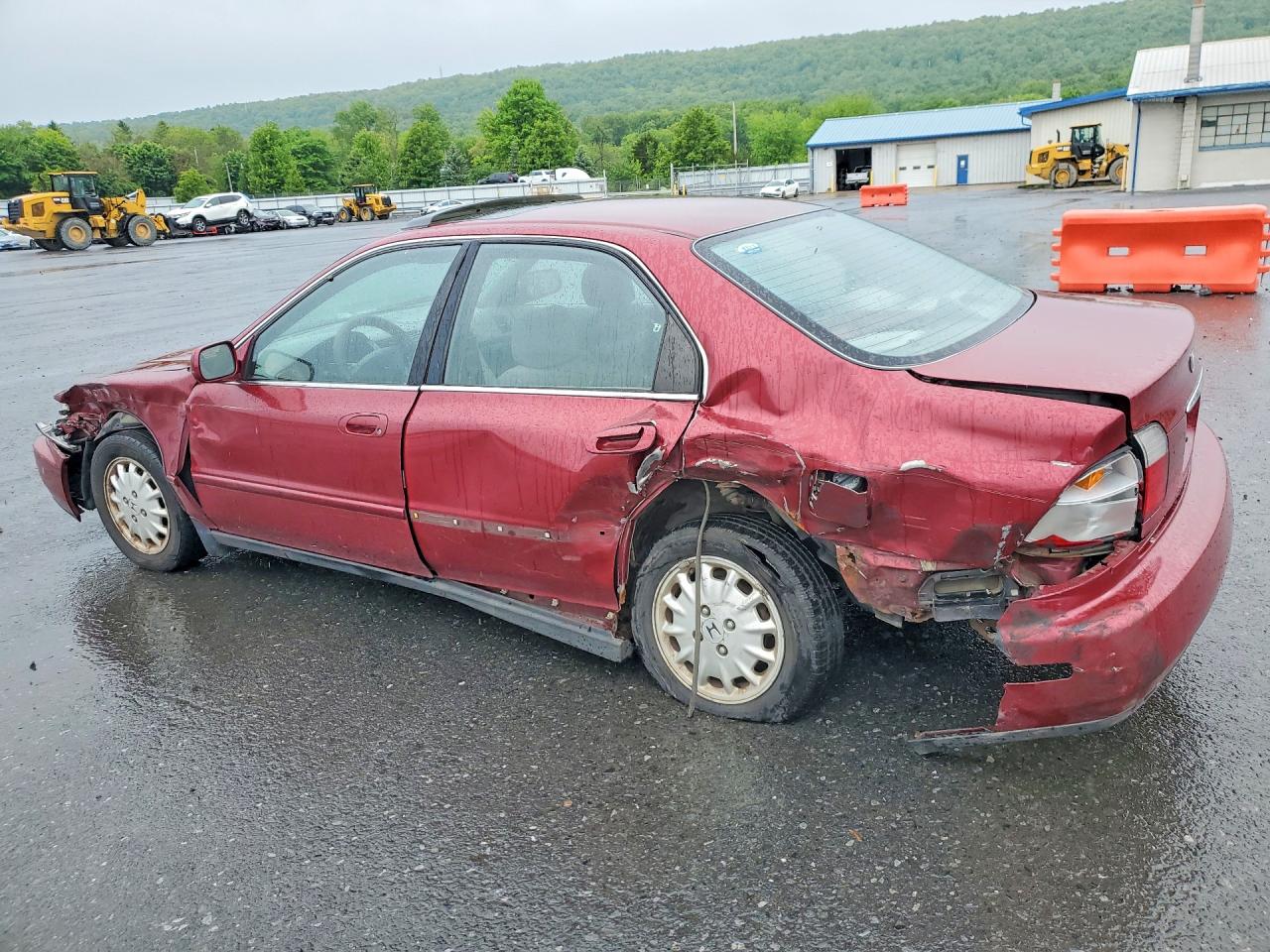 1997 Honda Accord Ex Темно-бордовый vin: 1HGCD5550VA182529