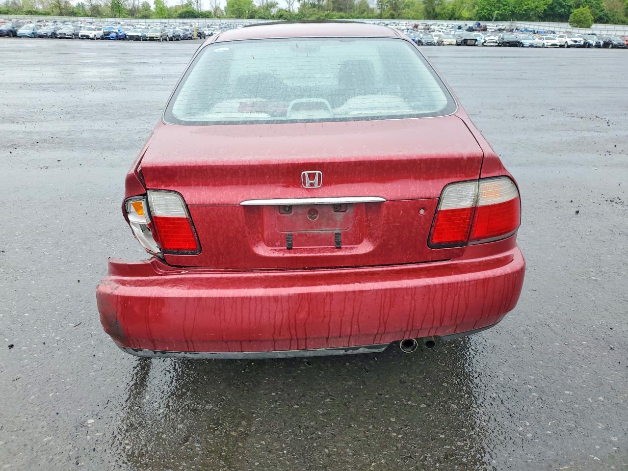 1997 Honda Accord Ex Темно-бордовый vin: 1HGCD5550VA182529
