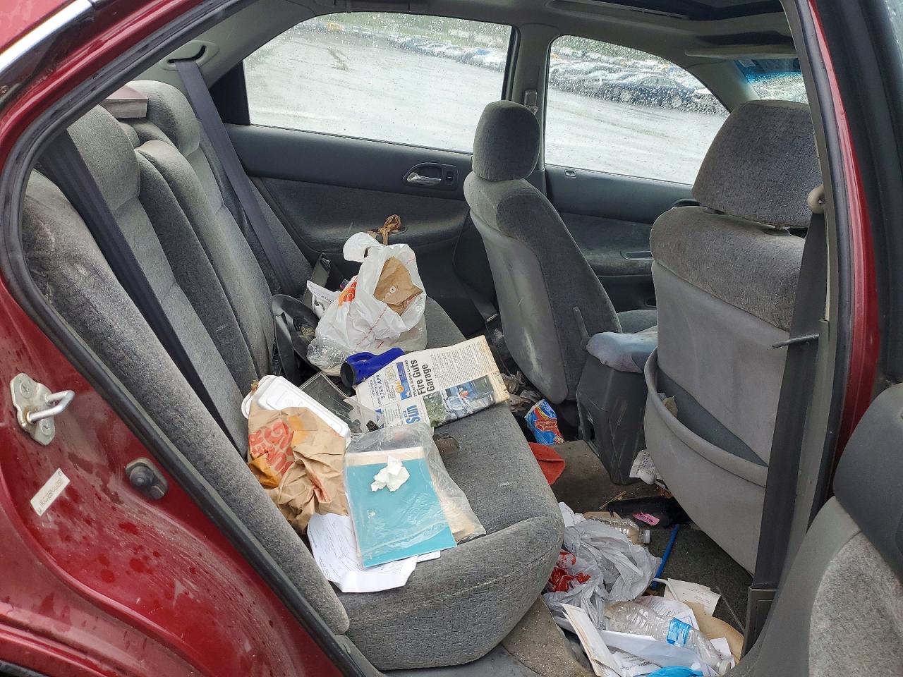 1997 Honda Accord Ex Темно-бордовый vin: 1HGCD5550VA182529