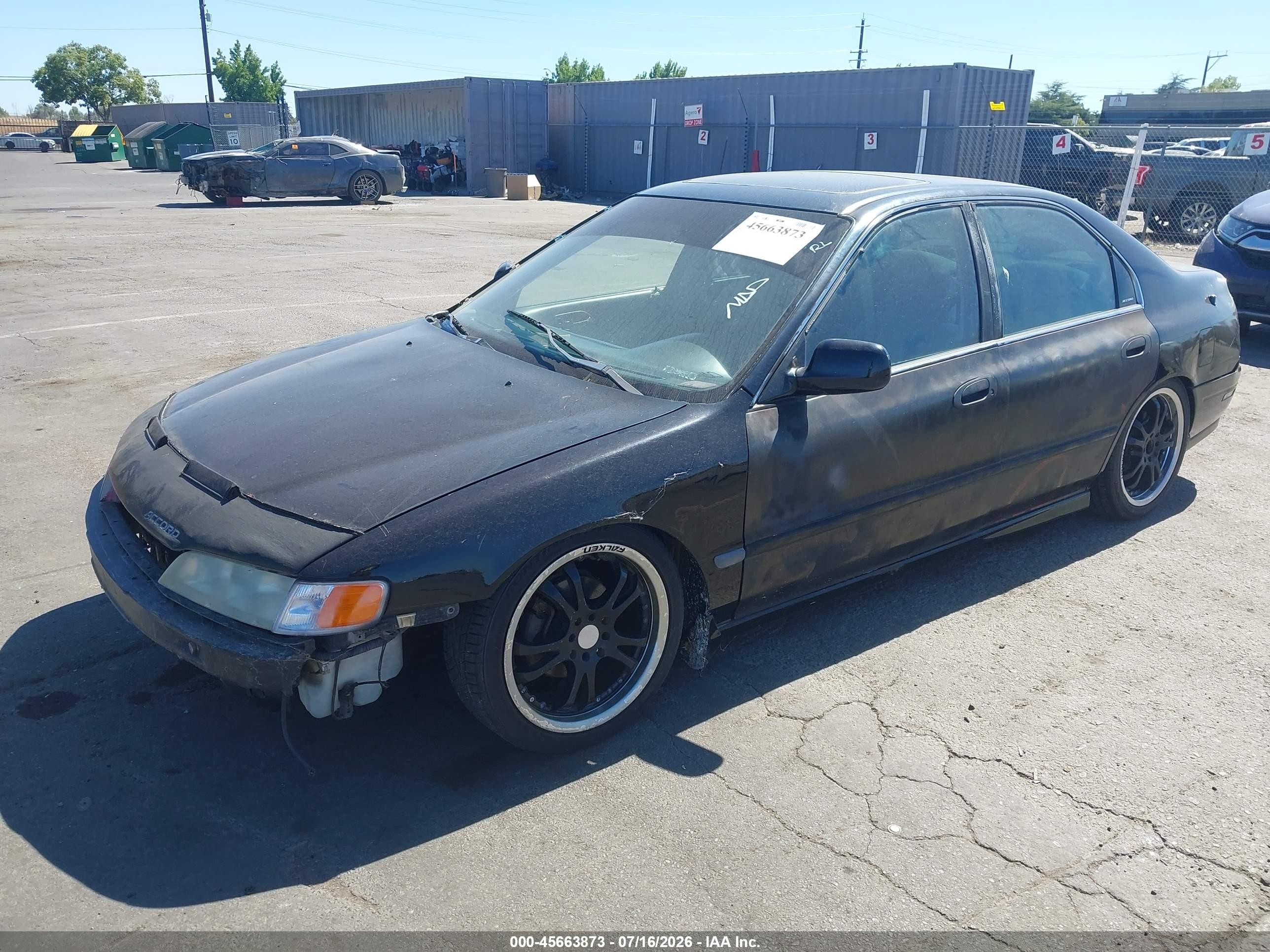 1994 Honda Accord Ex/ex-r Black vin: 1HGCD5556RA029126
