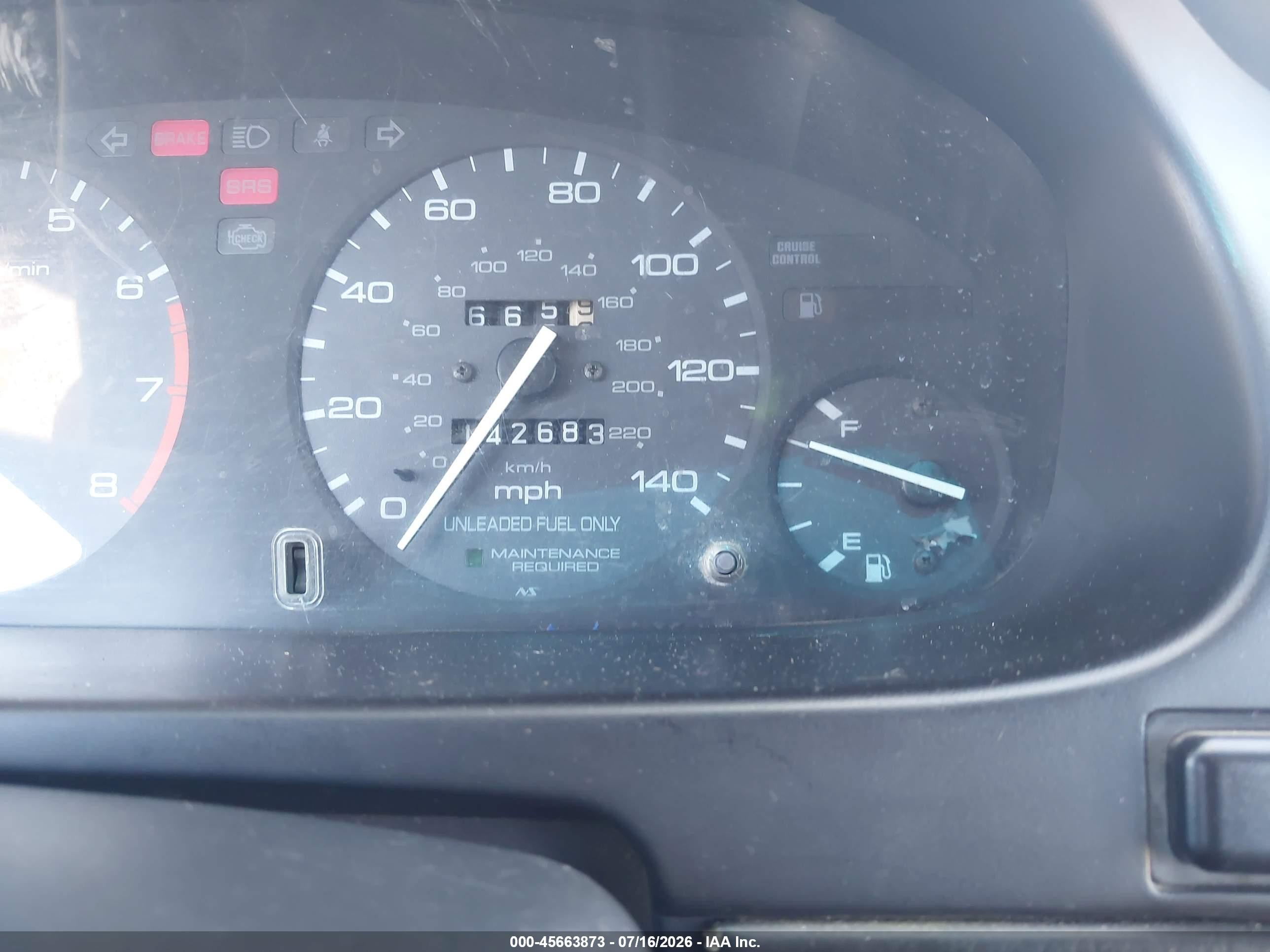 1994 Honda Accord Ex/ex-r Black vin: 1HGCD5556RA029126