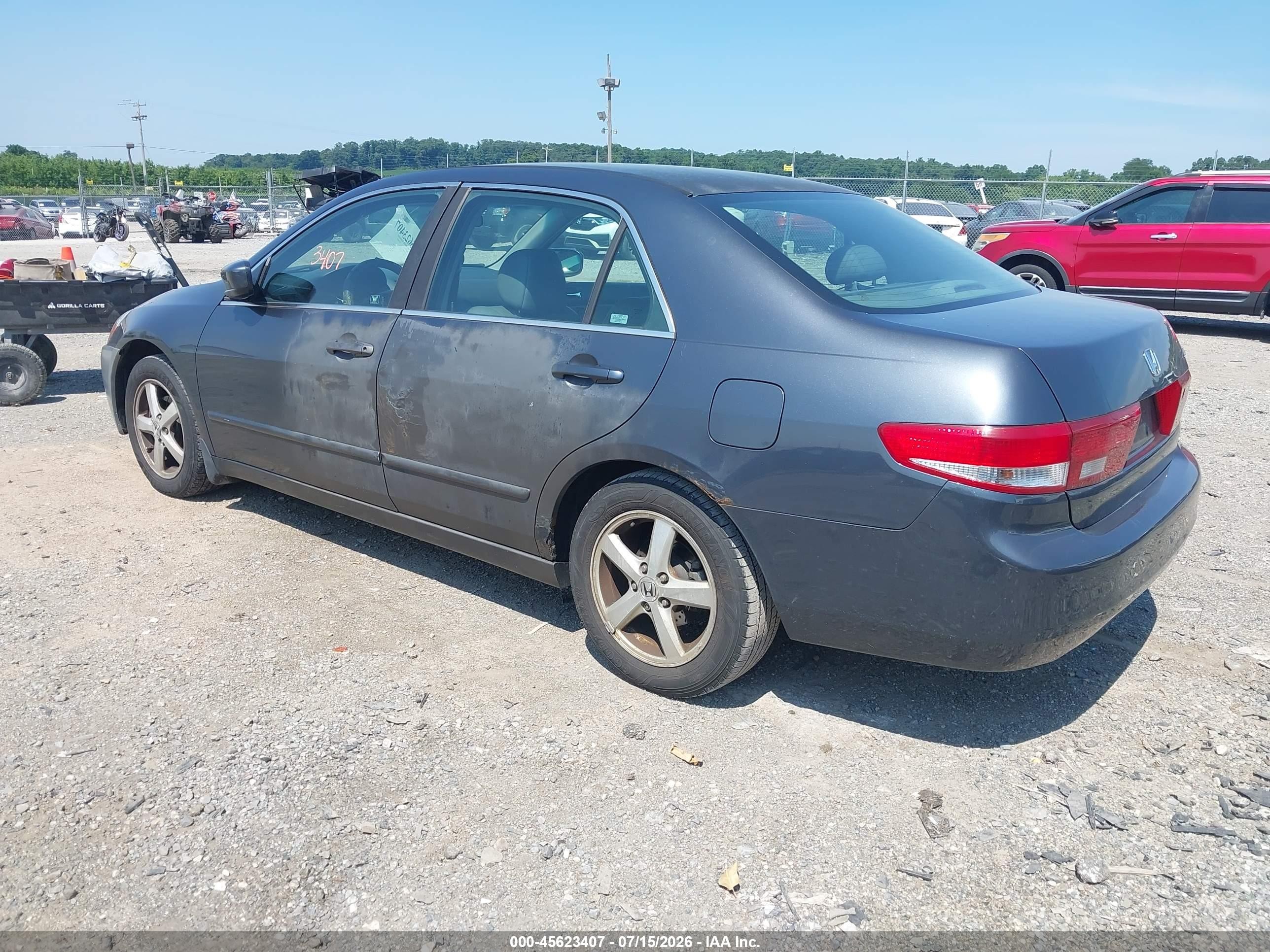 1996 Honda Accord Ex Gray vin: 1HGCD5560TA019501