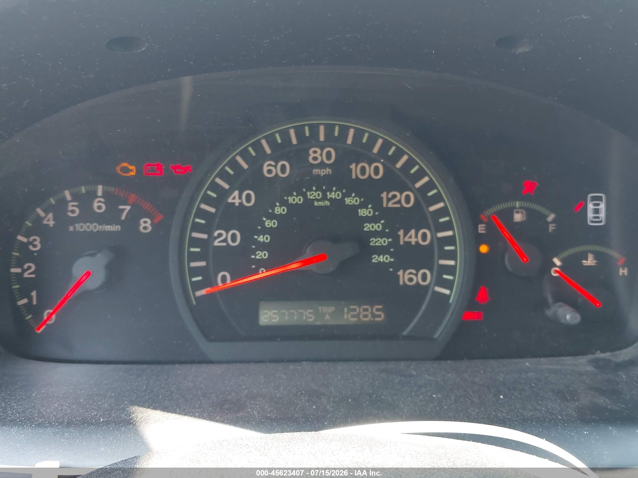 1996 Honda Accord Ex Gray vin: 1HGCD5560TA019501