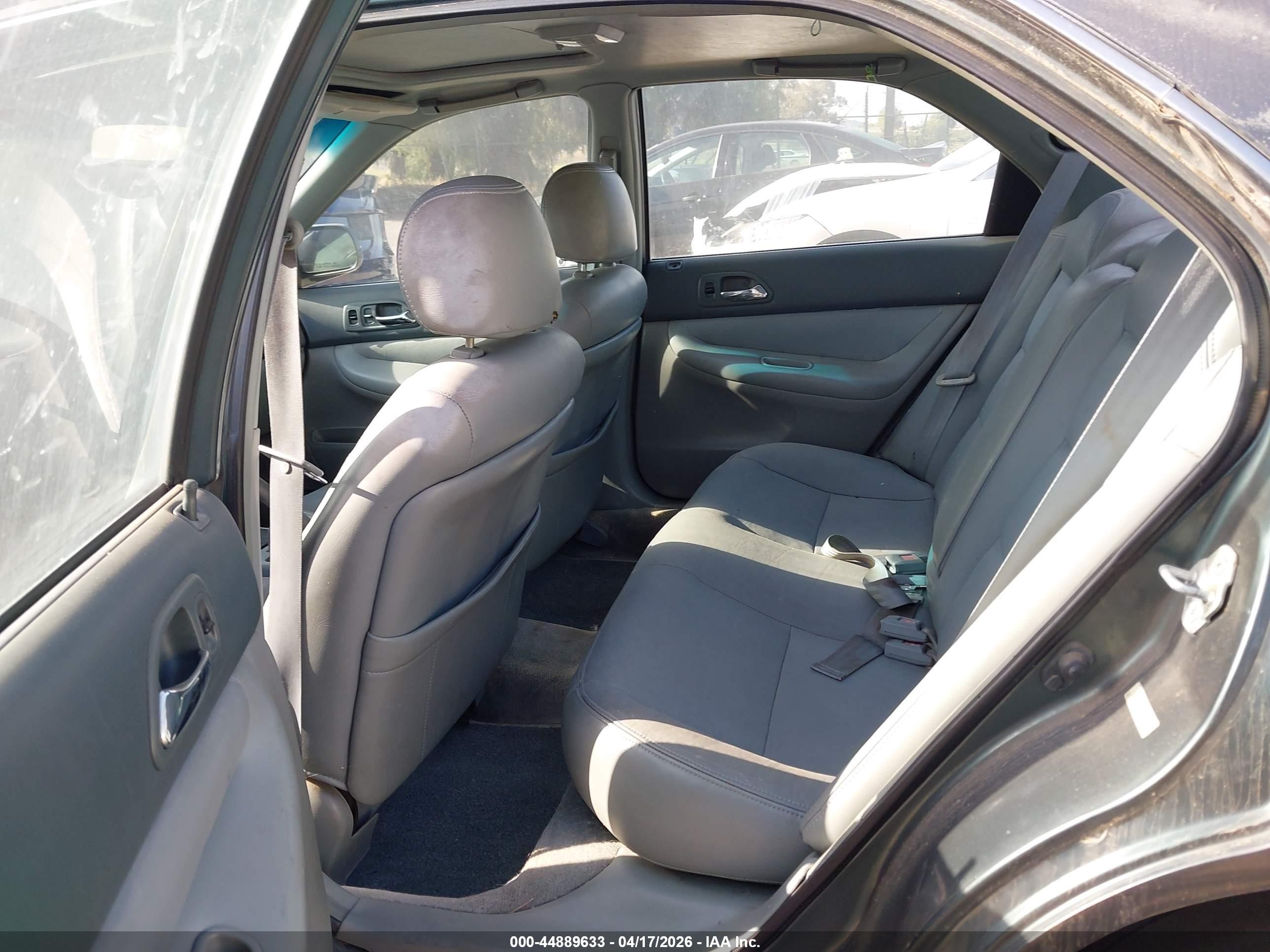 1996 Honda Accord Ex Gray vin: 1HGCD556XTA208799