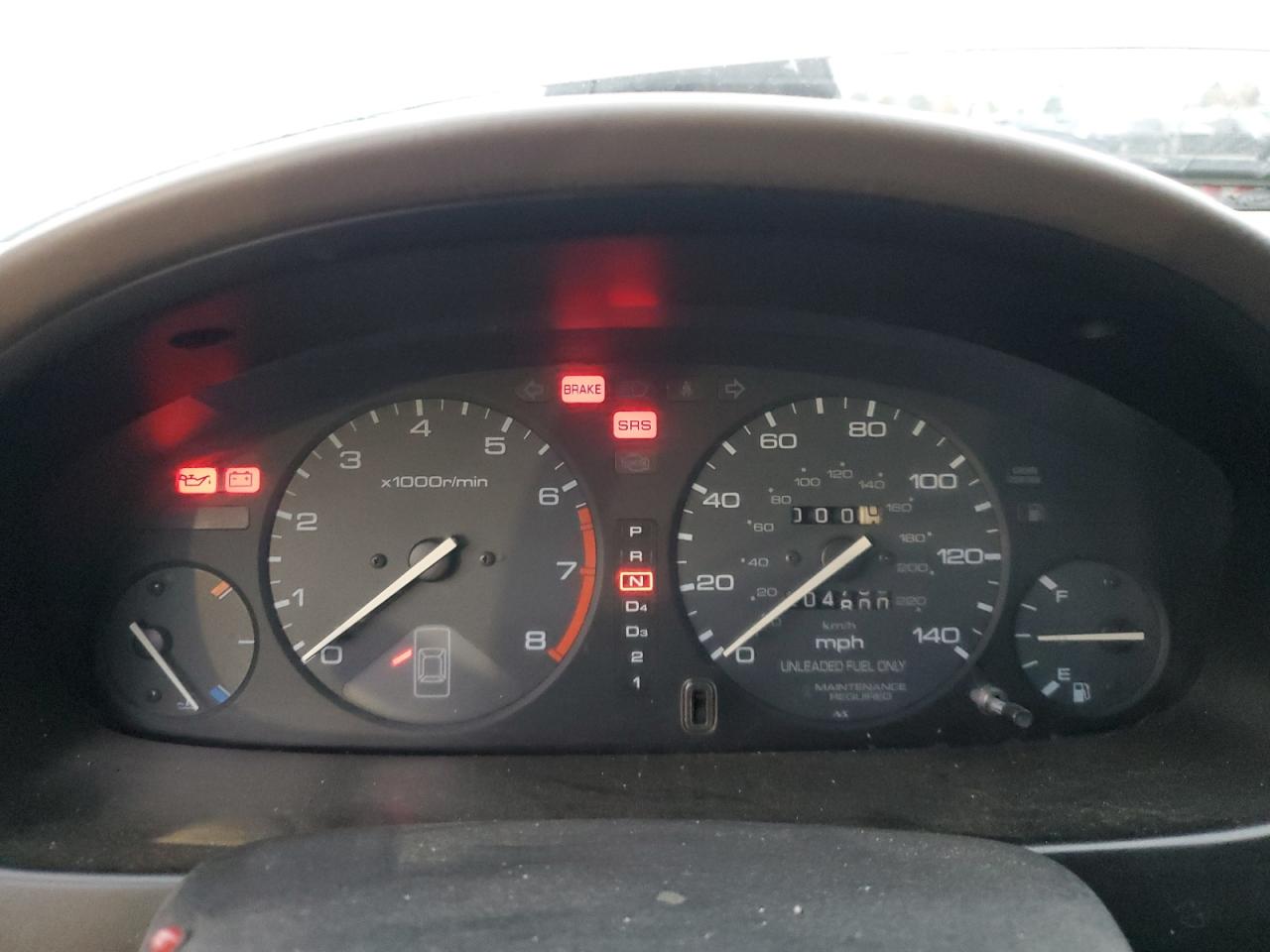 1997 Honda Accord Se Silver vin: 1HGCD5600VA047070