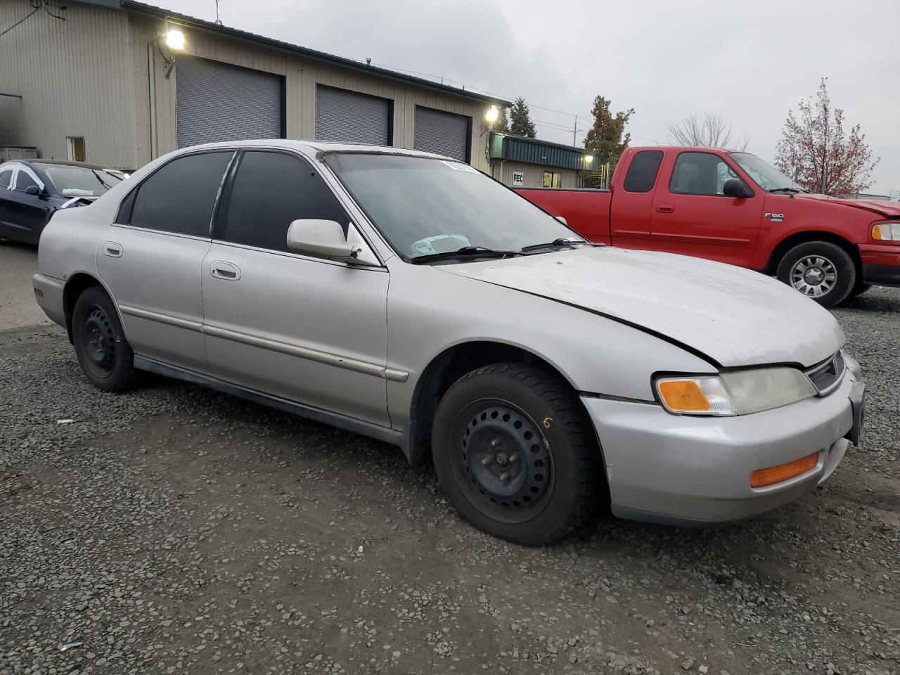 1997 Honda Accord Se Silver vin: 1HGCD5600VA047070