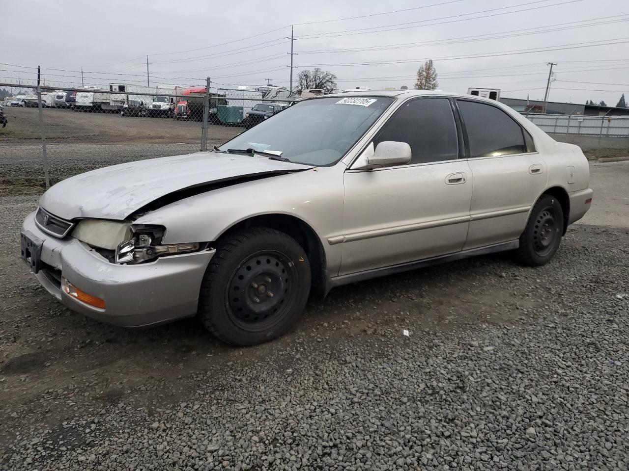 1997 Honda Accord Se Silver vin: 1HGCD5600VA047070
