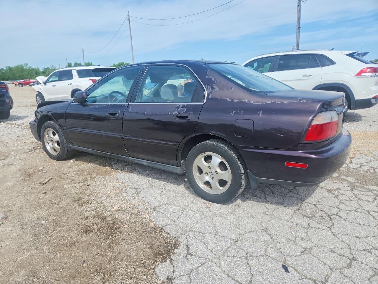1997 Honda Accord Se Фиолетовый vin: 1HGCD5600VA085186