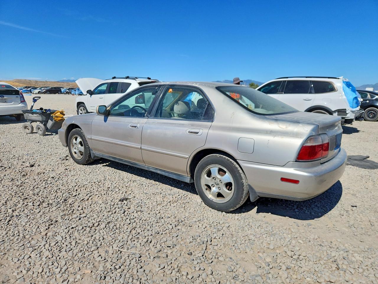 1997 Honda Accord Se Серебряный vin: 1HGCD5602VA159708