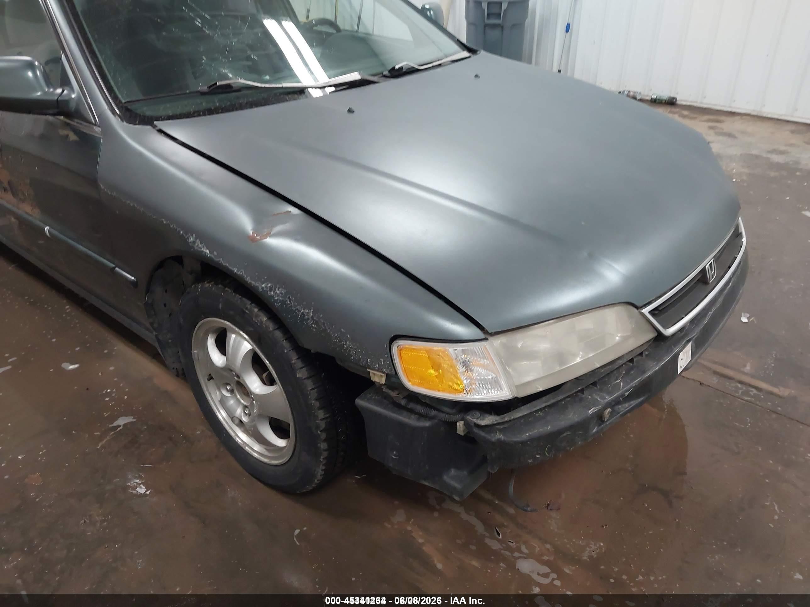 1997 Honda Accord Se Серый vin: 1HGCD5604VA803872