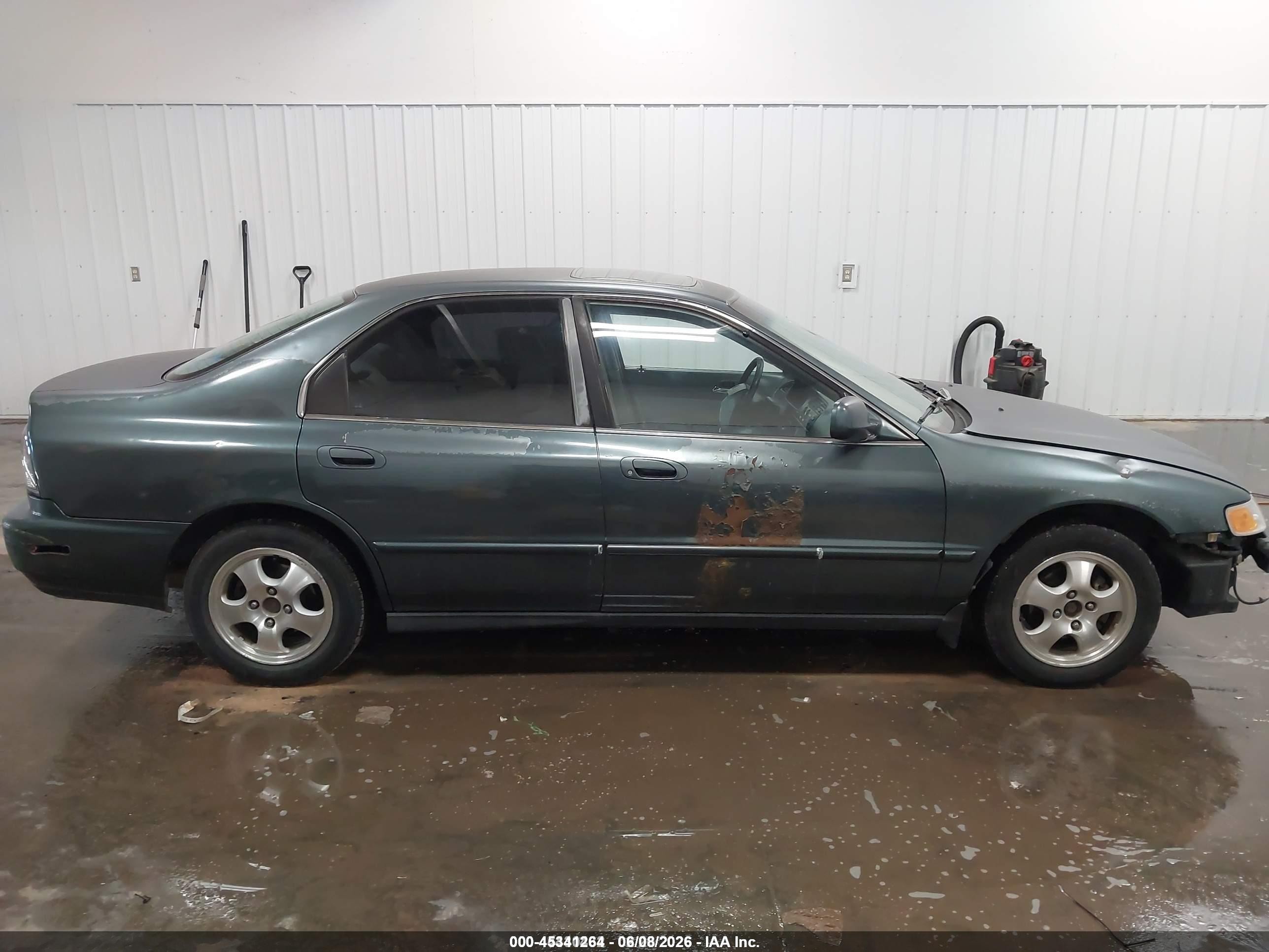 1997 Honda Accord Se Серый vin: 1HGCD5604VA803872