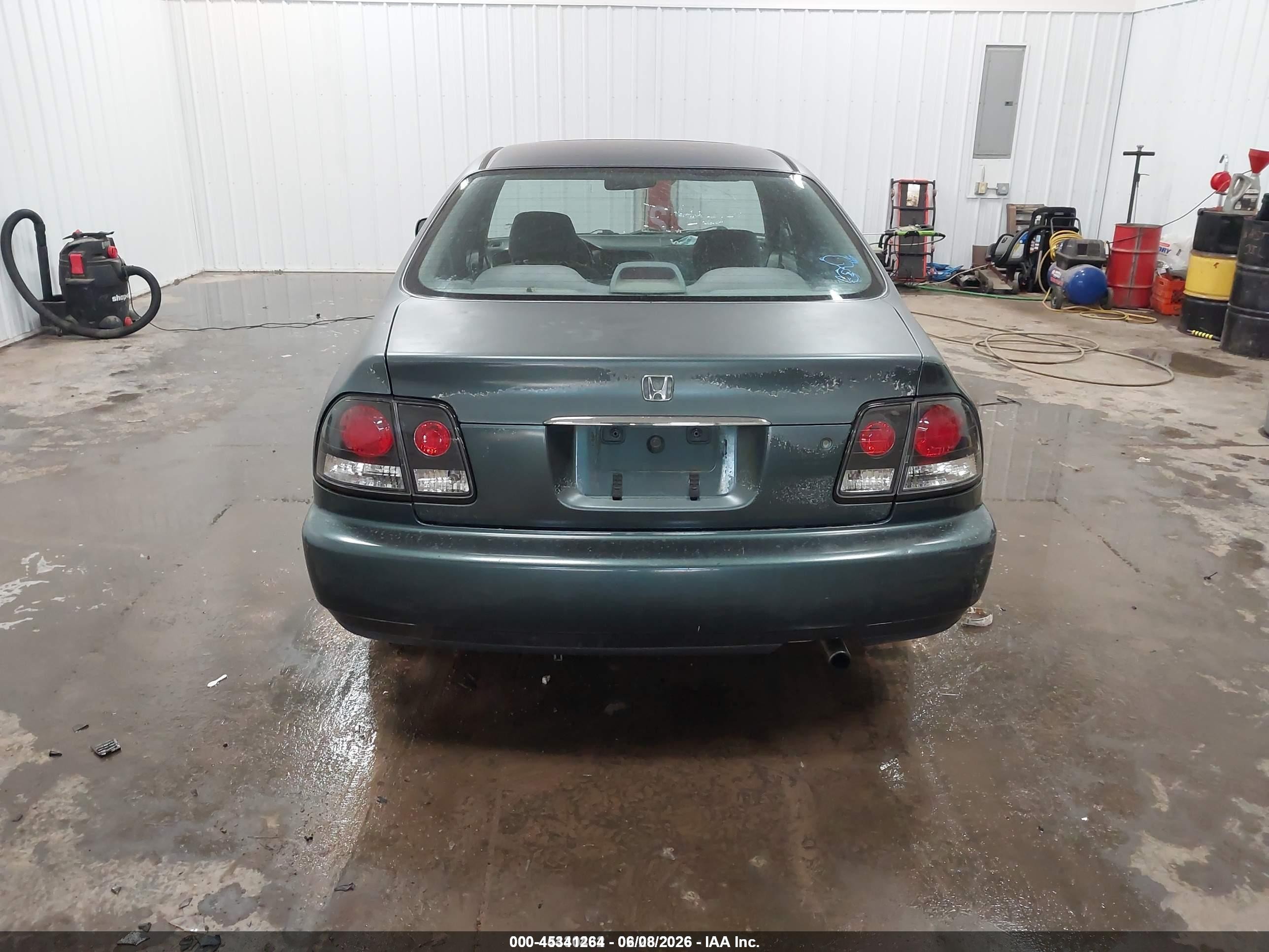 1997 Honda Accord Se Серый vin: 1HGCD5604VA803872