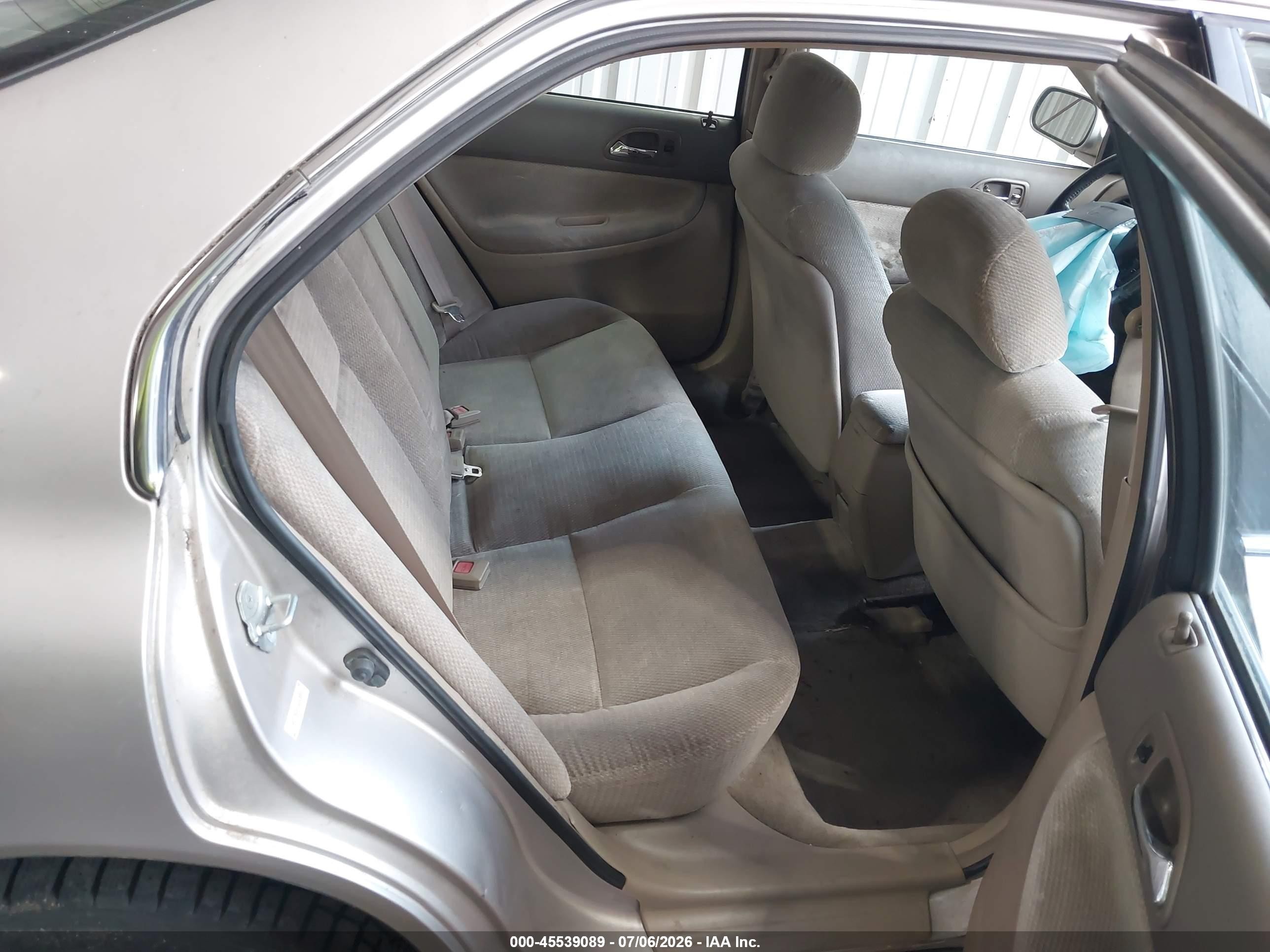 1997 Honda Accord Se Champagne vin: 1HGCD5606VA243000