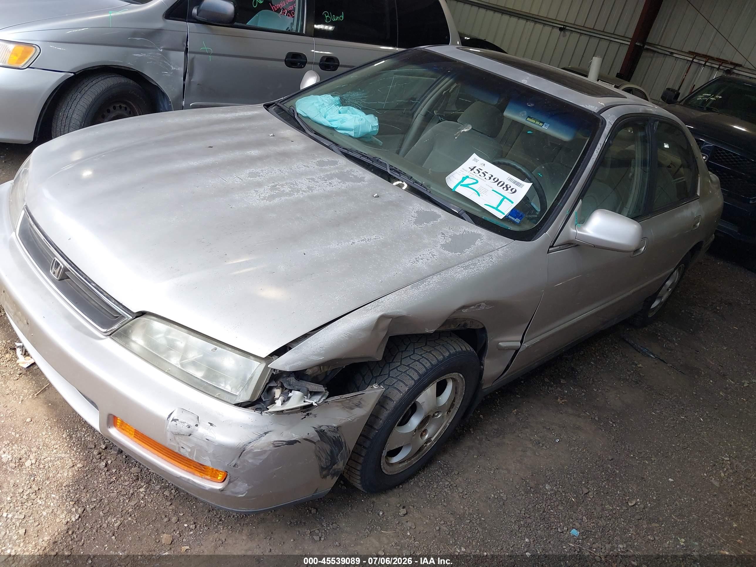 1997 Honda Accord Se Champagne vin: 1HGCD5606VA243000