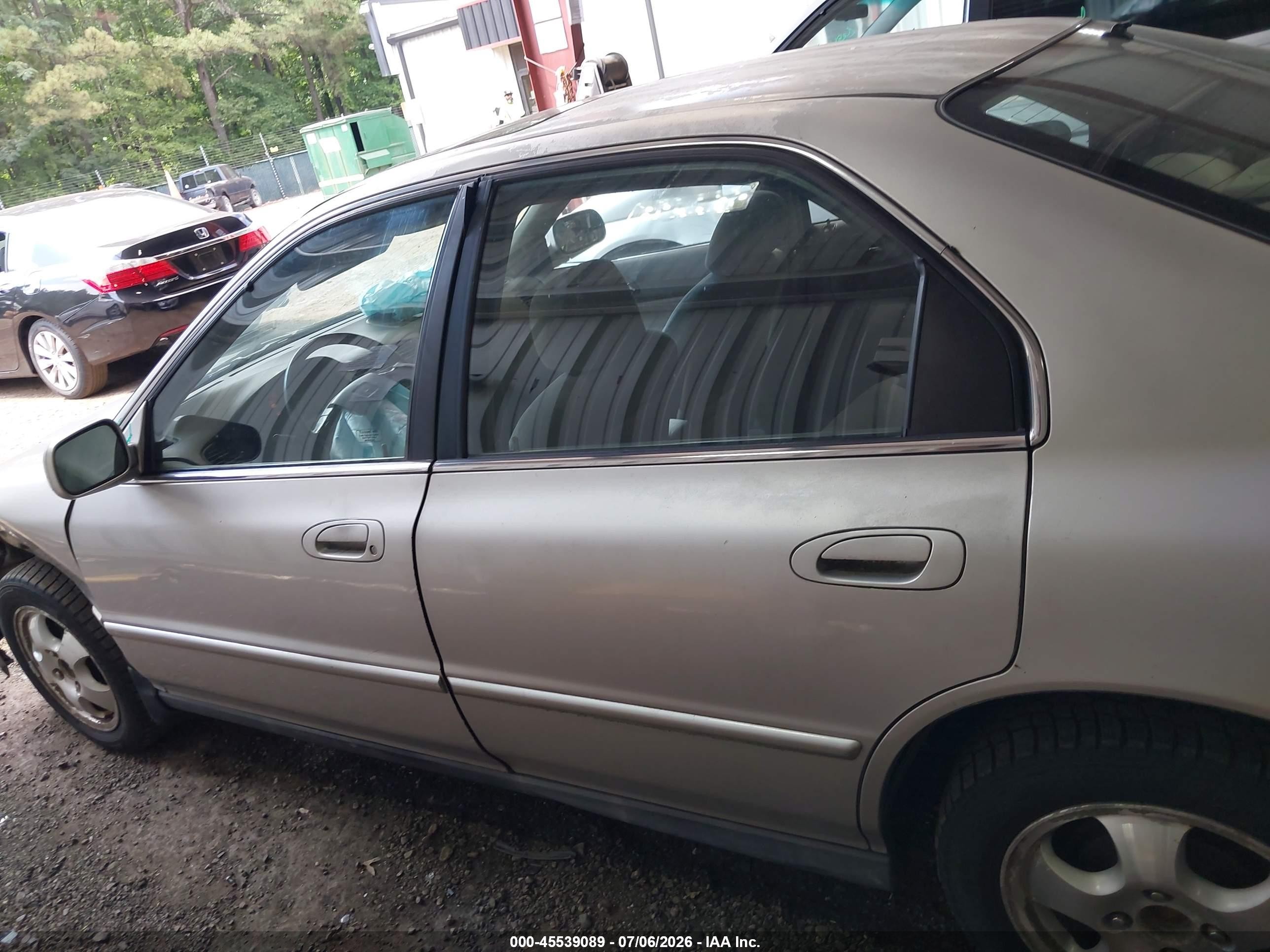 1997 Honda Accord Se Champagne vin: 1HGCD5606VA243000