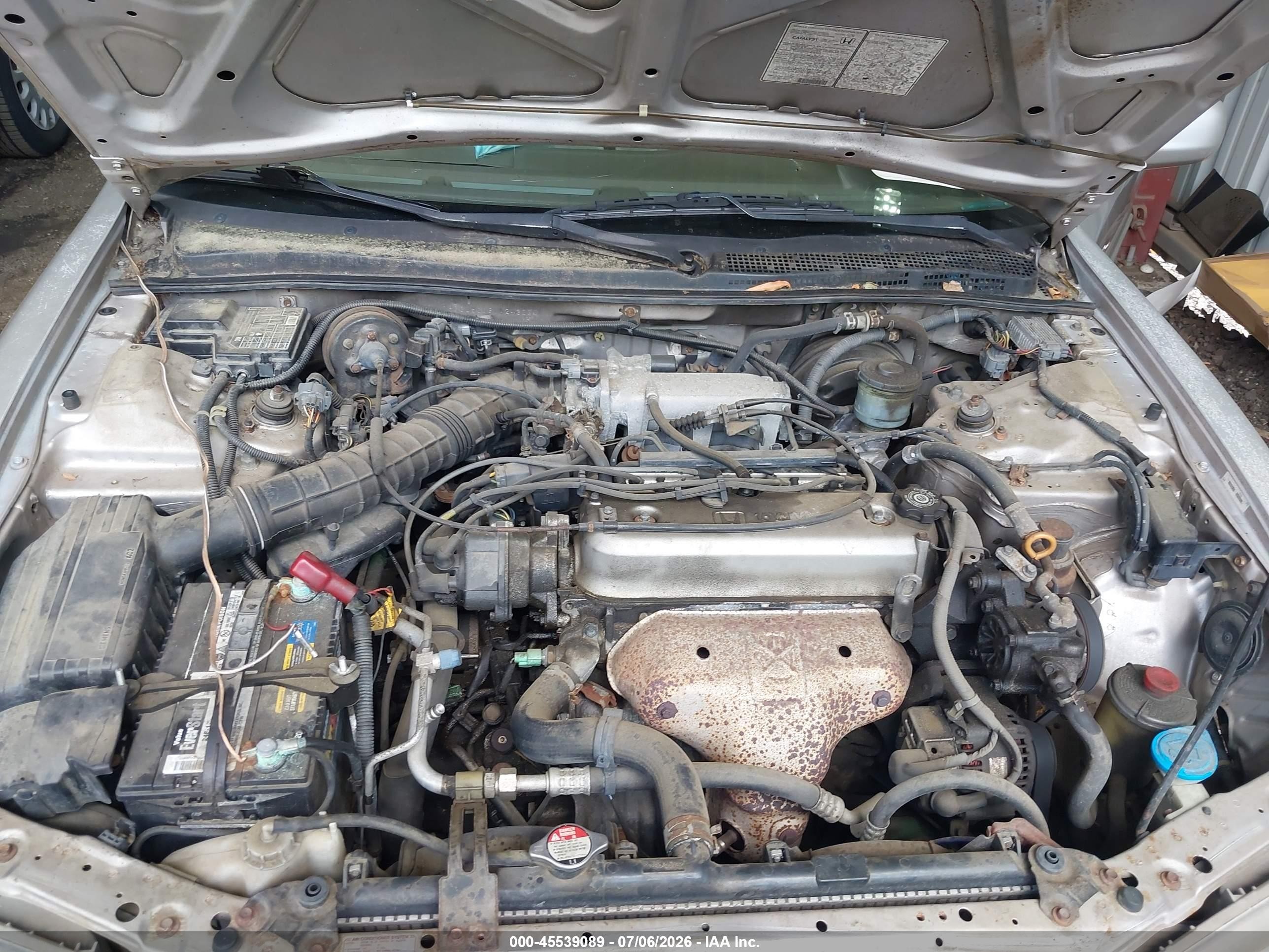 1997 Honda Accord Se Champagne vin: 1HGCD5606VA243000