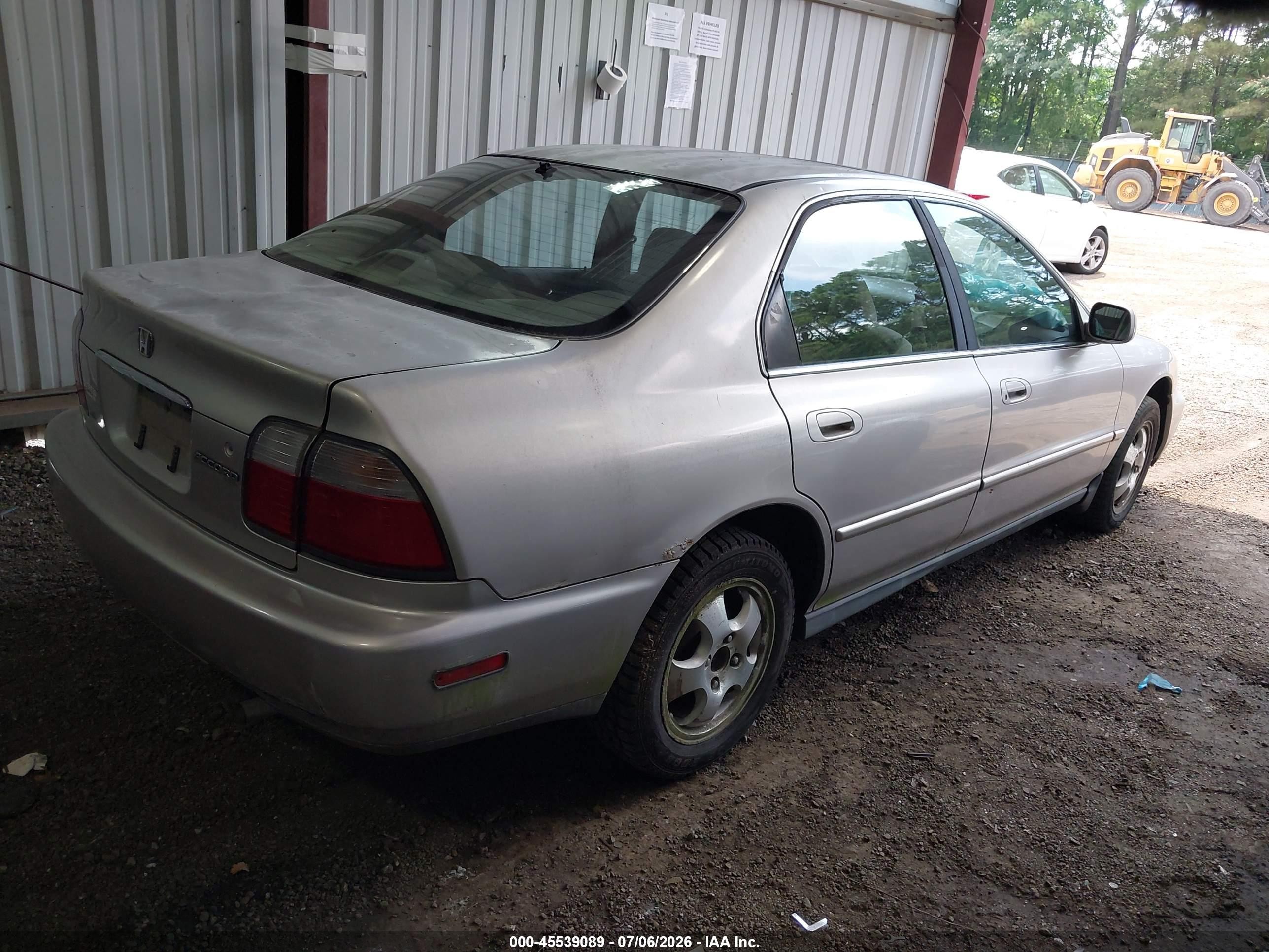 1997 Honda Accord Se Champagne vin: 1HGCD5606VA243000