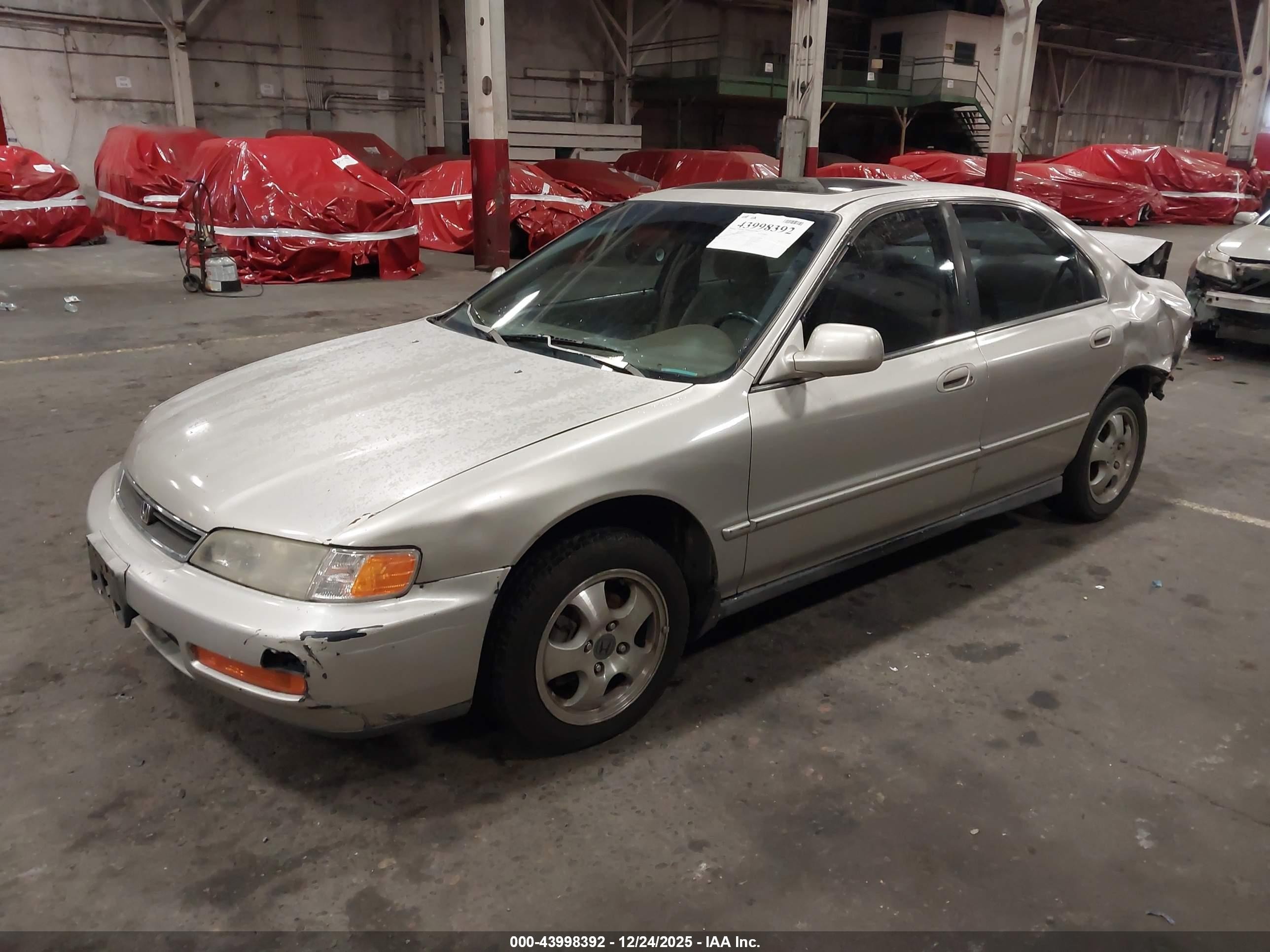 1997 Honda Accord Se Gray vin: 1HGCD5608VA064425