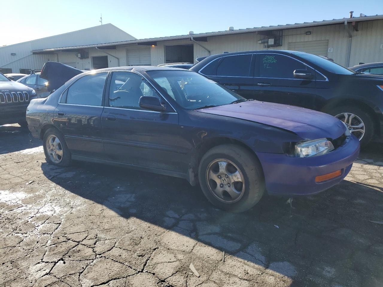 1997 Honda Accord Se Purple vin: 1HGCD5609VA229687