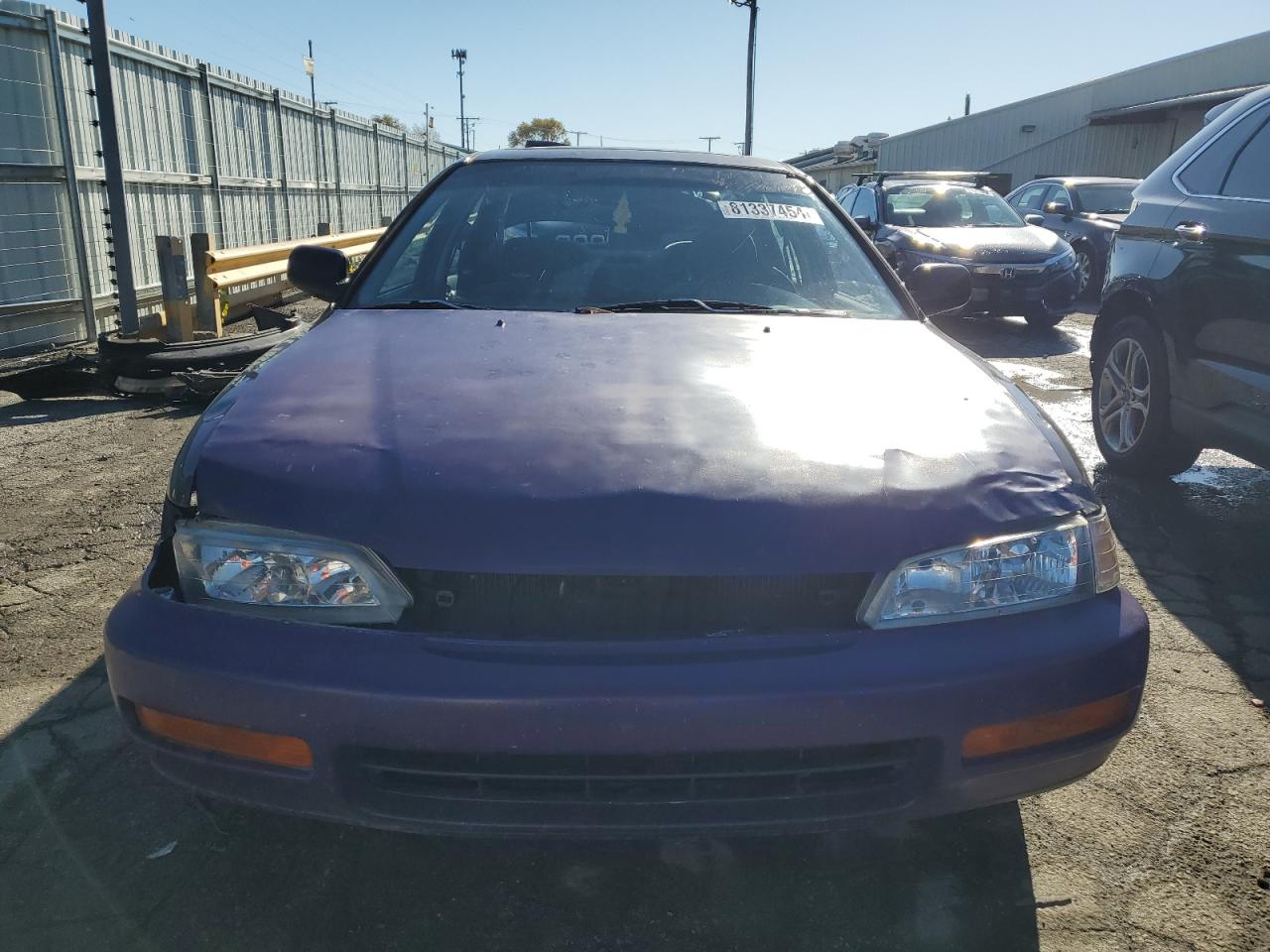 1997 Honda Accord Se Purple vin: 1HGCD5609VA229687