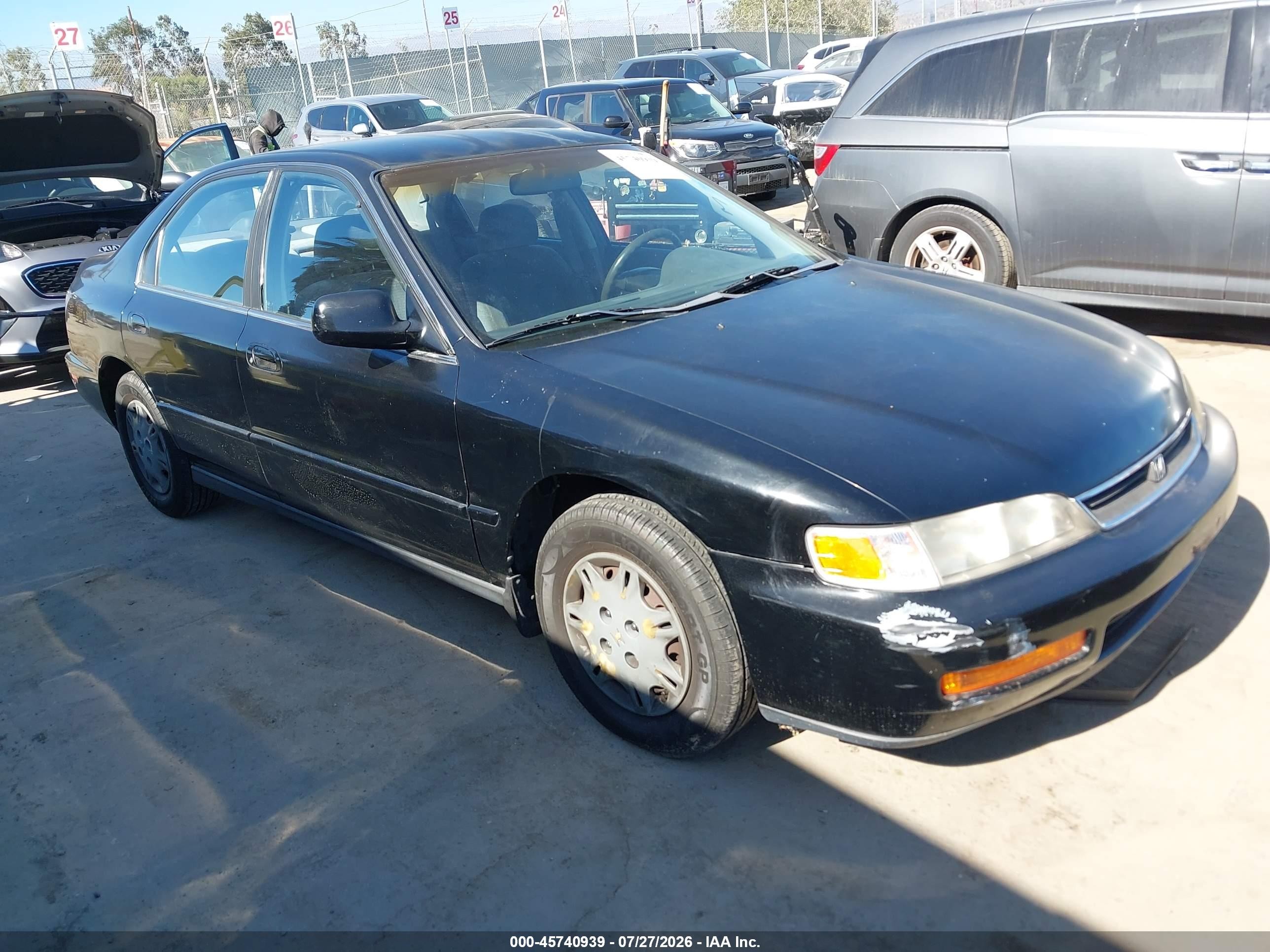1996 Honda Accord Lx/ex Черный vin: 1HGCD5630TA247440