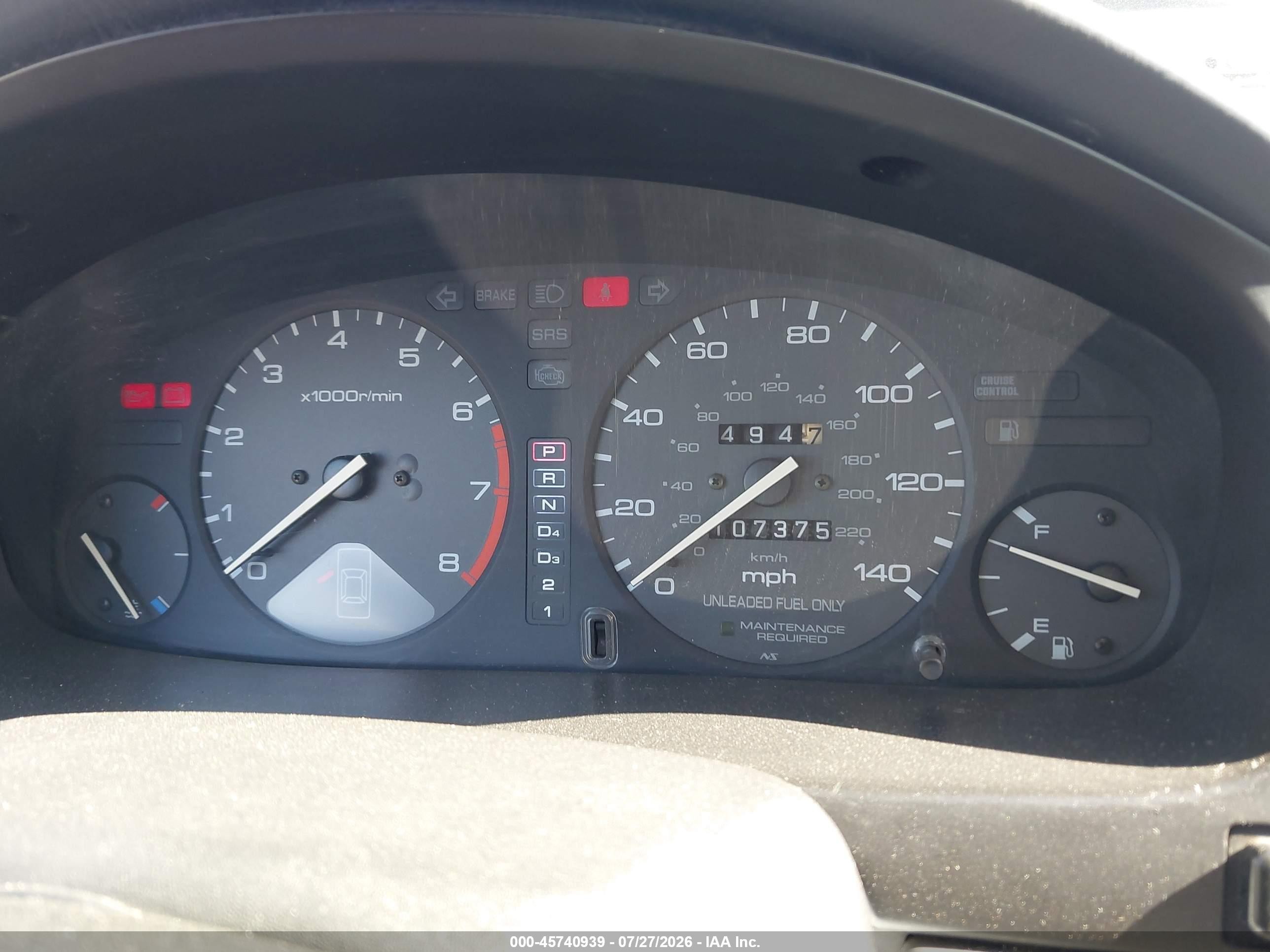 1996 Honda Accord Lx/ex Черный vin: 1HGCD5630TA247440