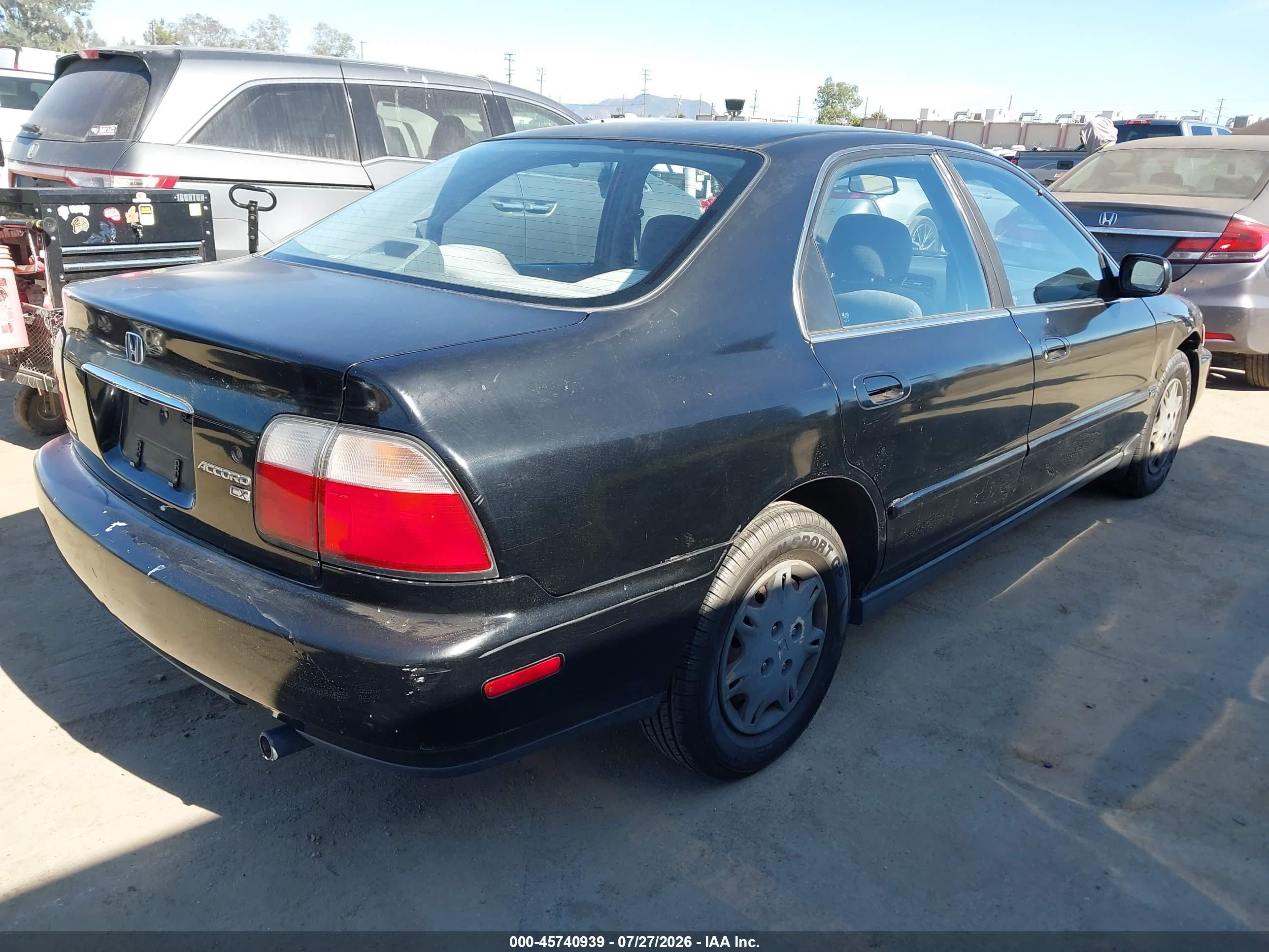 1996 Honda Accord Lx/ex Черный vin: 1HGCD5630TA247440
