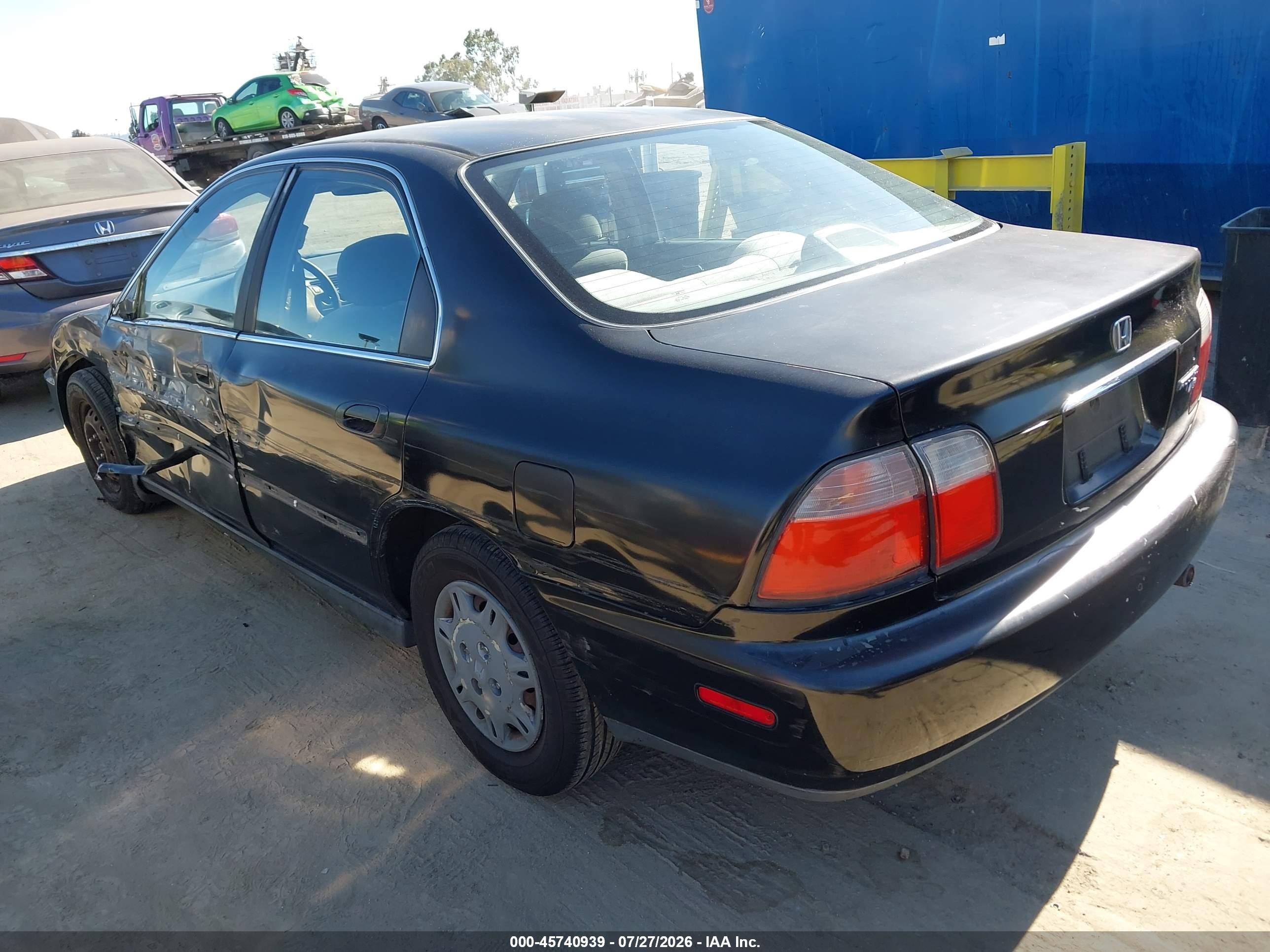 1996 Honda Accord Lx/ex Черный vin: 1HGCD5630TA247440