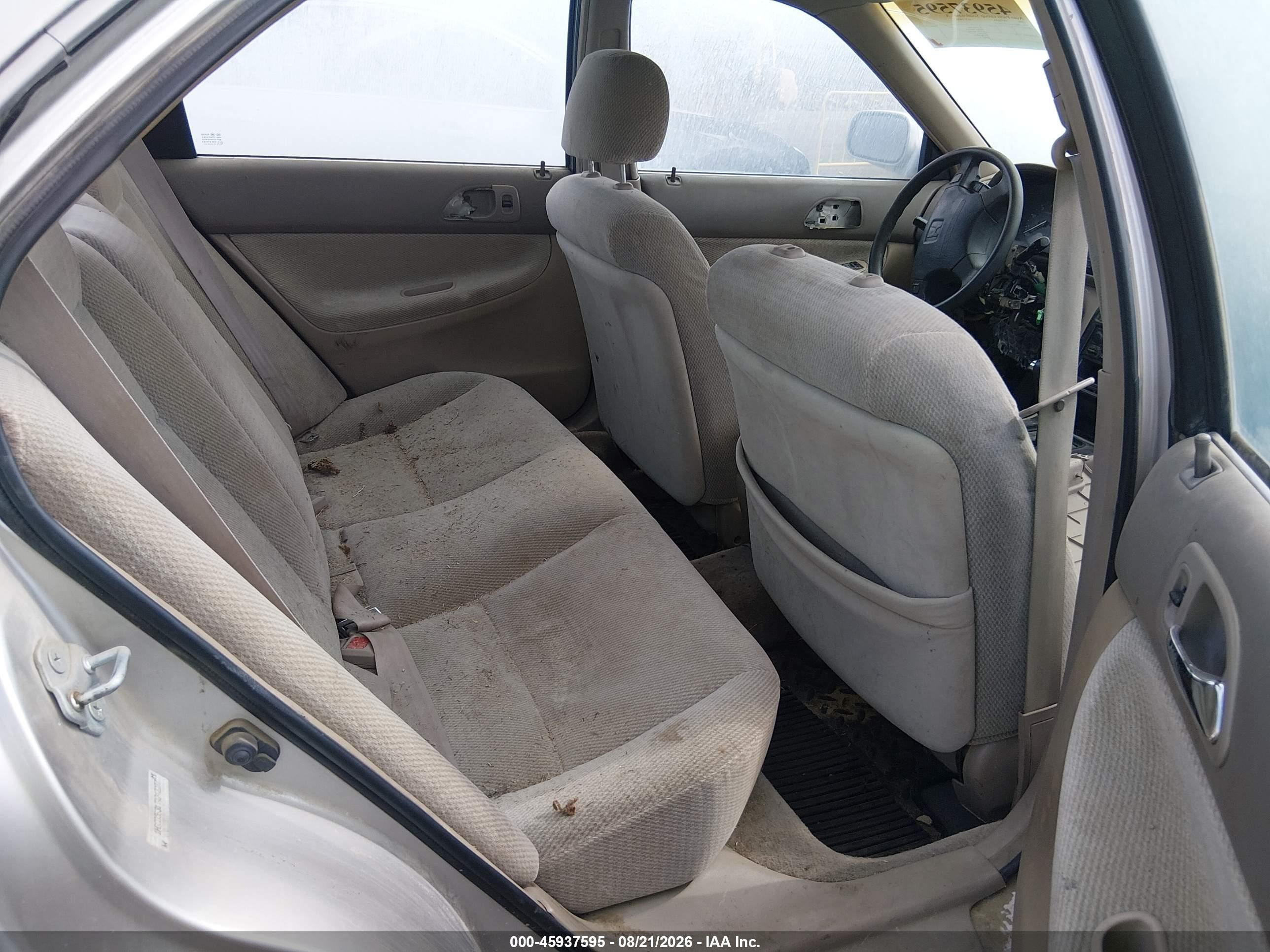 1996 Honda Accord Lx/ex Gray vin: 1HGCD5631TA242277