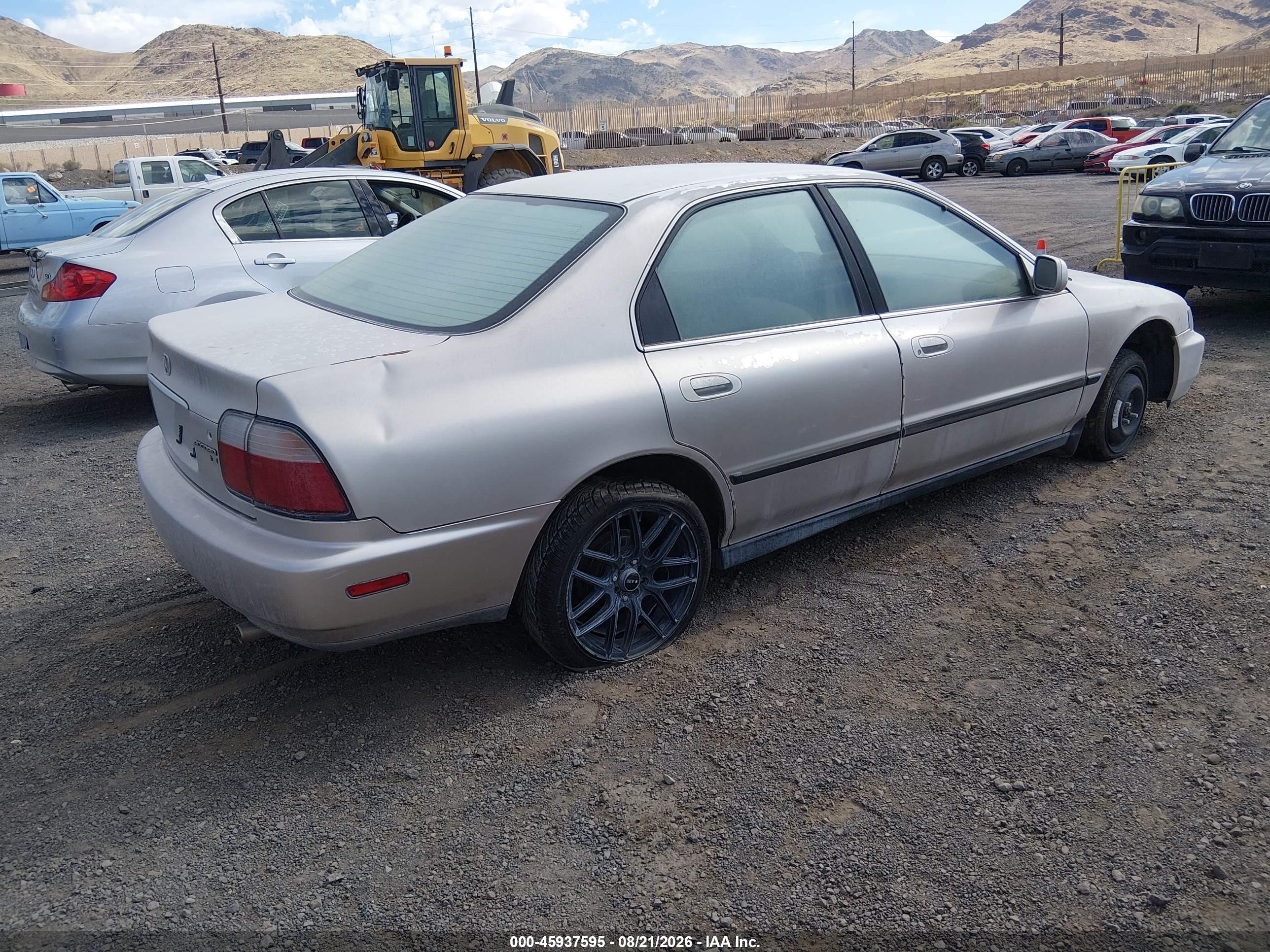 1996 Honda Accord Lx/ex Gray vin: 1HGCD5631TA242277