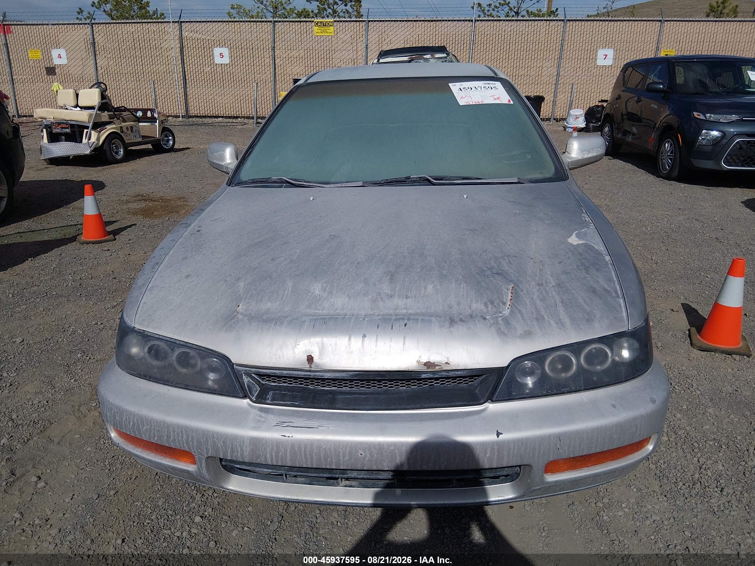 1996 Honda Accord Lx/ex Gray vin: 1HGCD5631TA242277