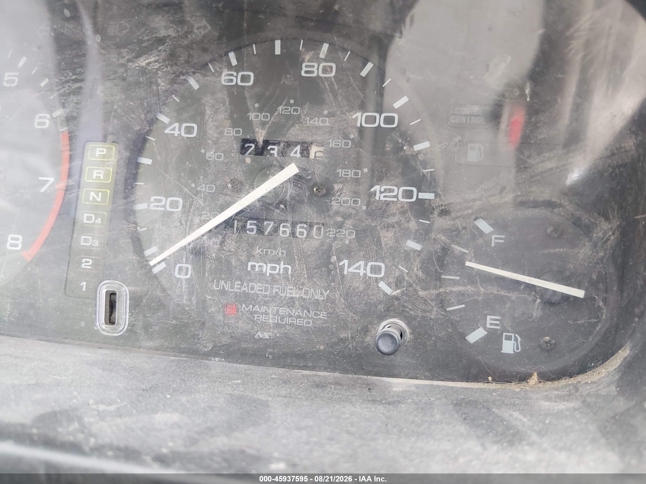 1996 Honda Accord Lx/ex Gray vin: 1HGCD5631TA242277