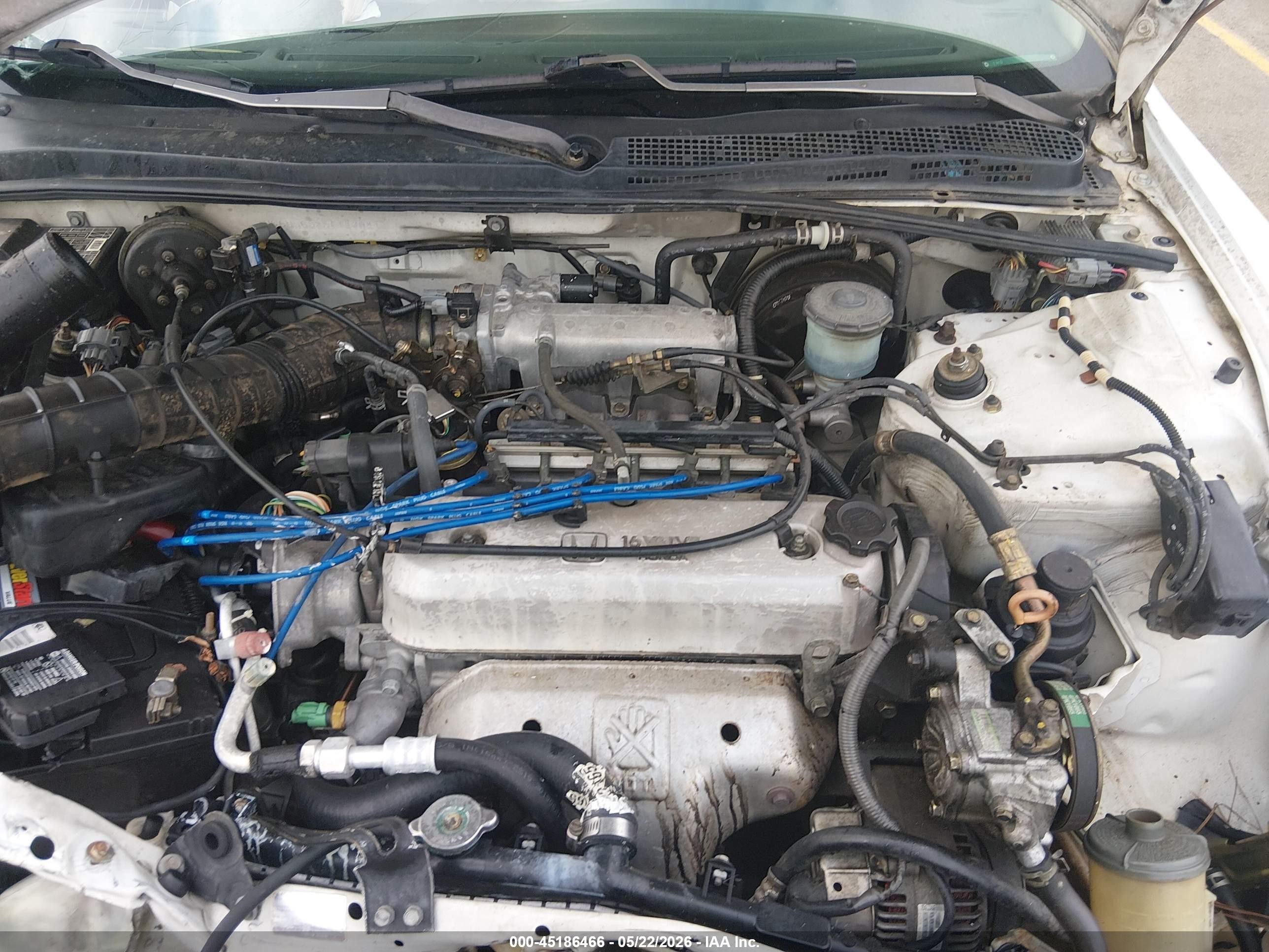1995 Honda Accord Lx/ex White vin: 1HGCD5632SA149041