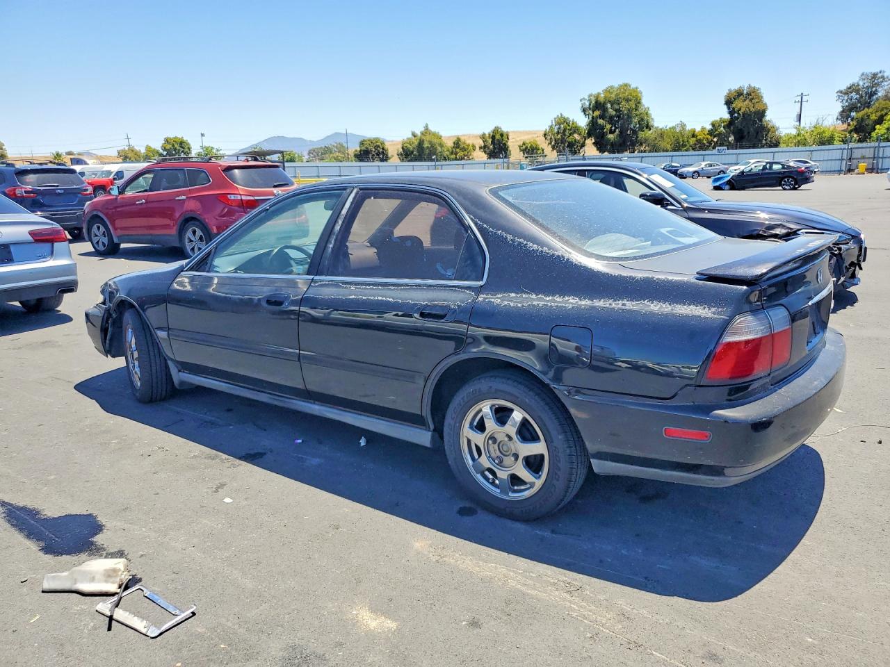 1996 Honda Accord Lx Black vin: 1HGCD5632TA241655