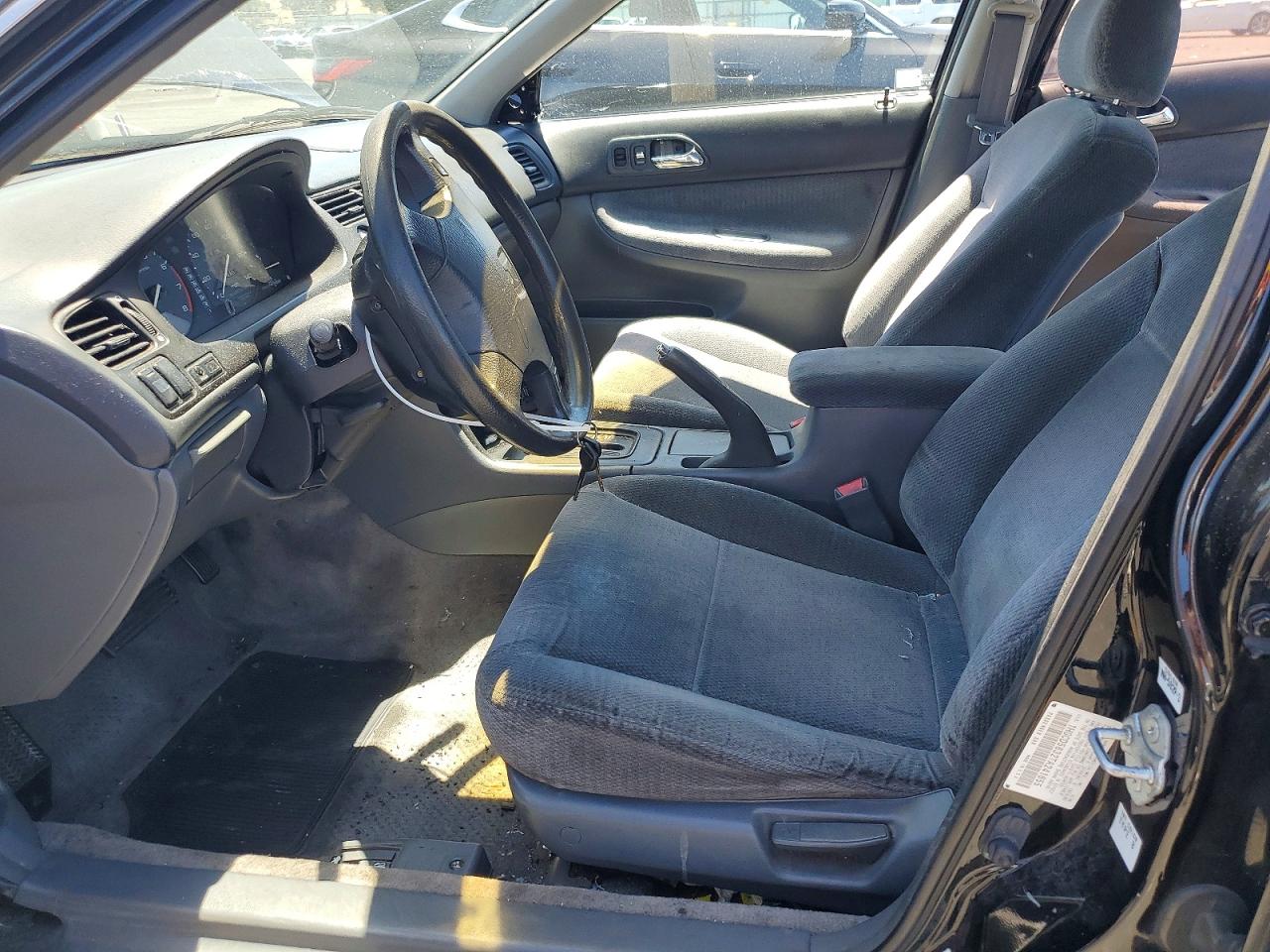 1996 Honda Accord Lx Black vin: 1HGCD5632TA241655