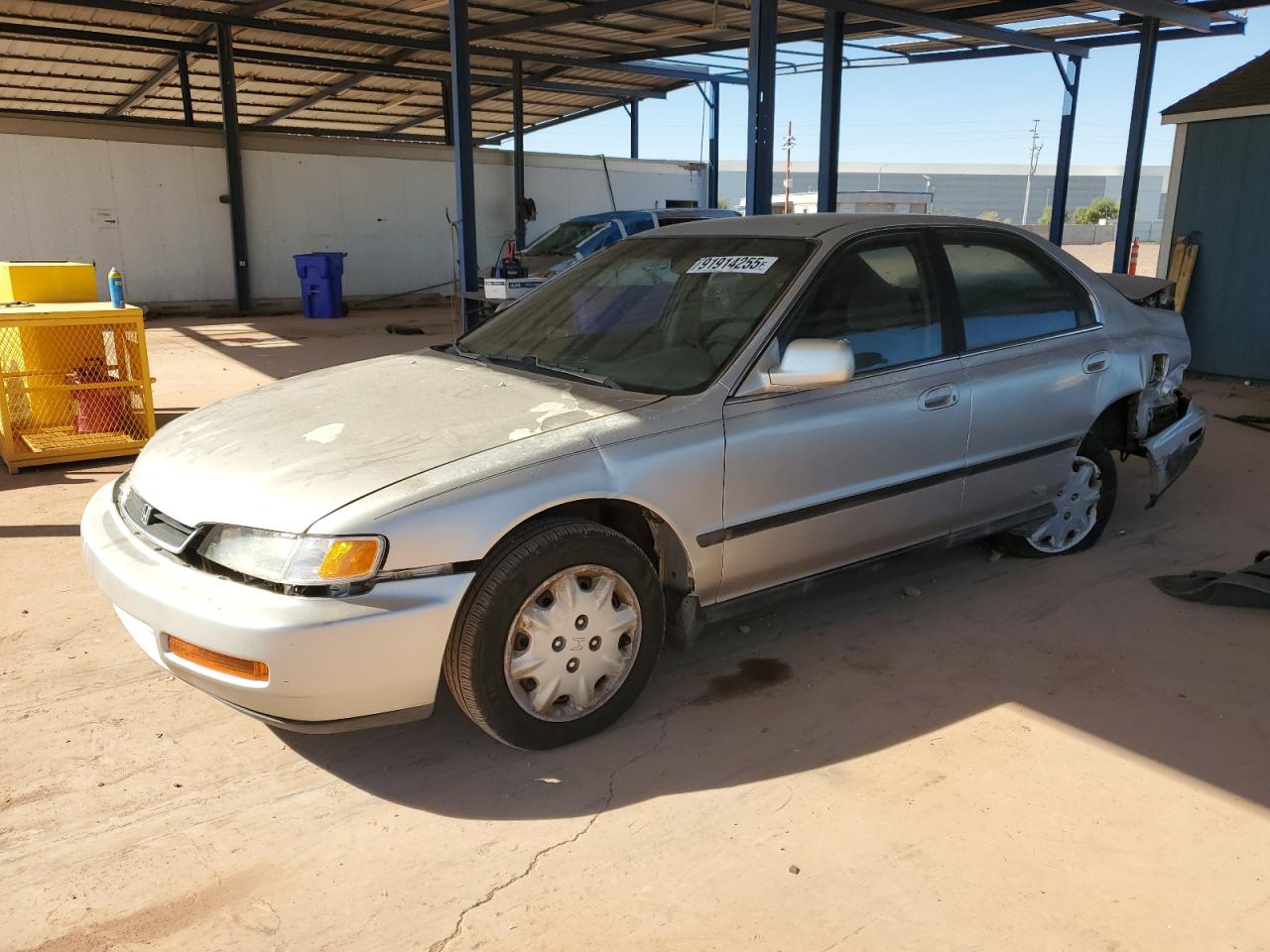 1997 Honda Accord Lx Tan vin: 1HGCD5633VA070014