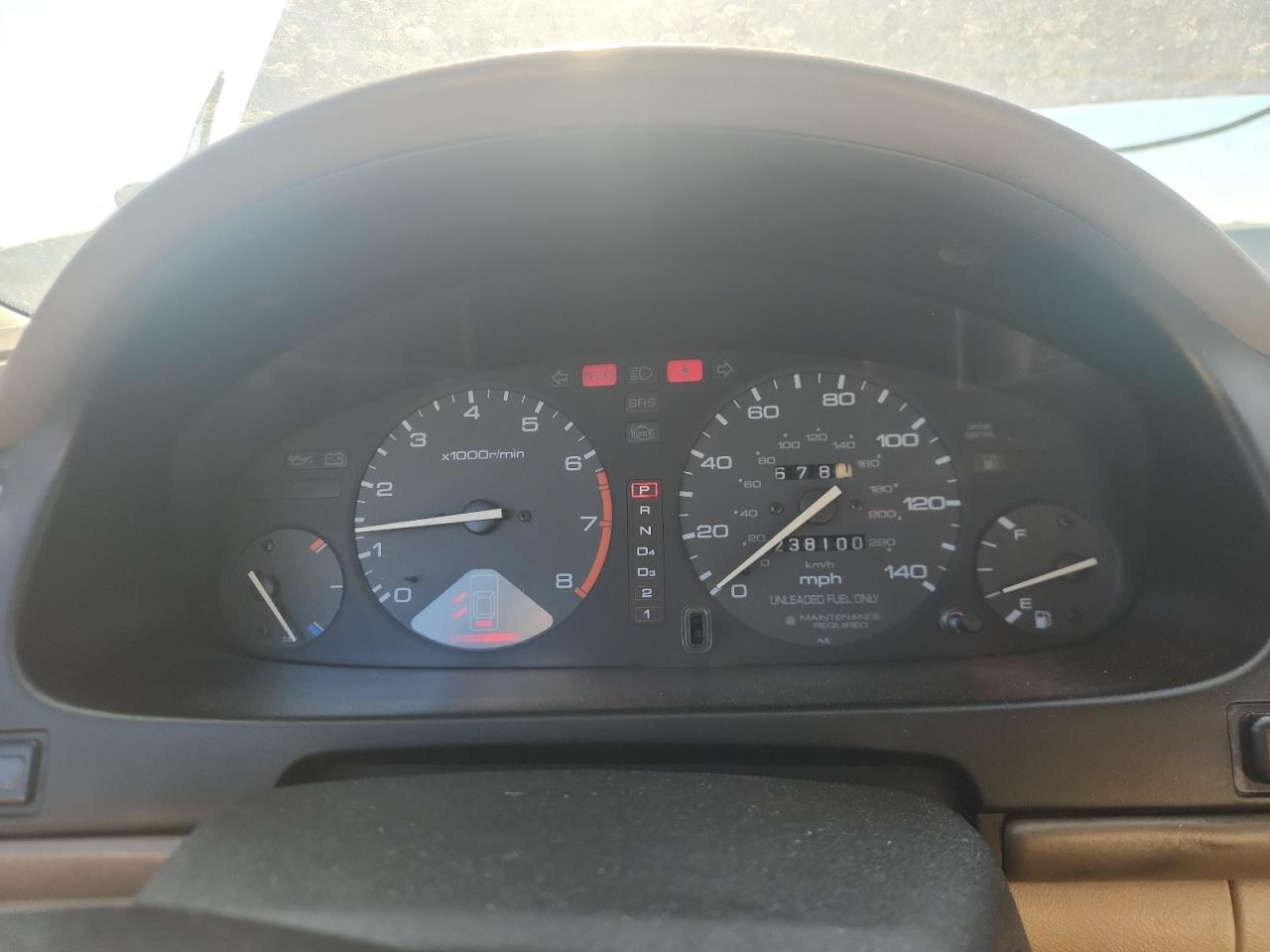 1997 Honda Accord Lx Tan vin: 1HGCD5633VA070014