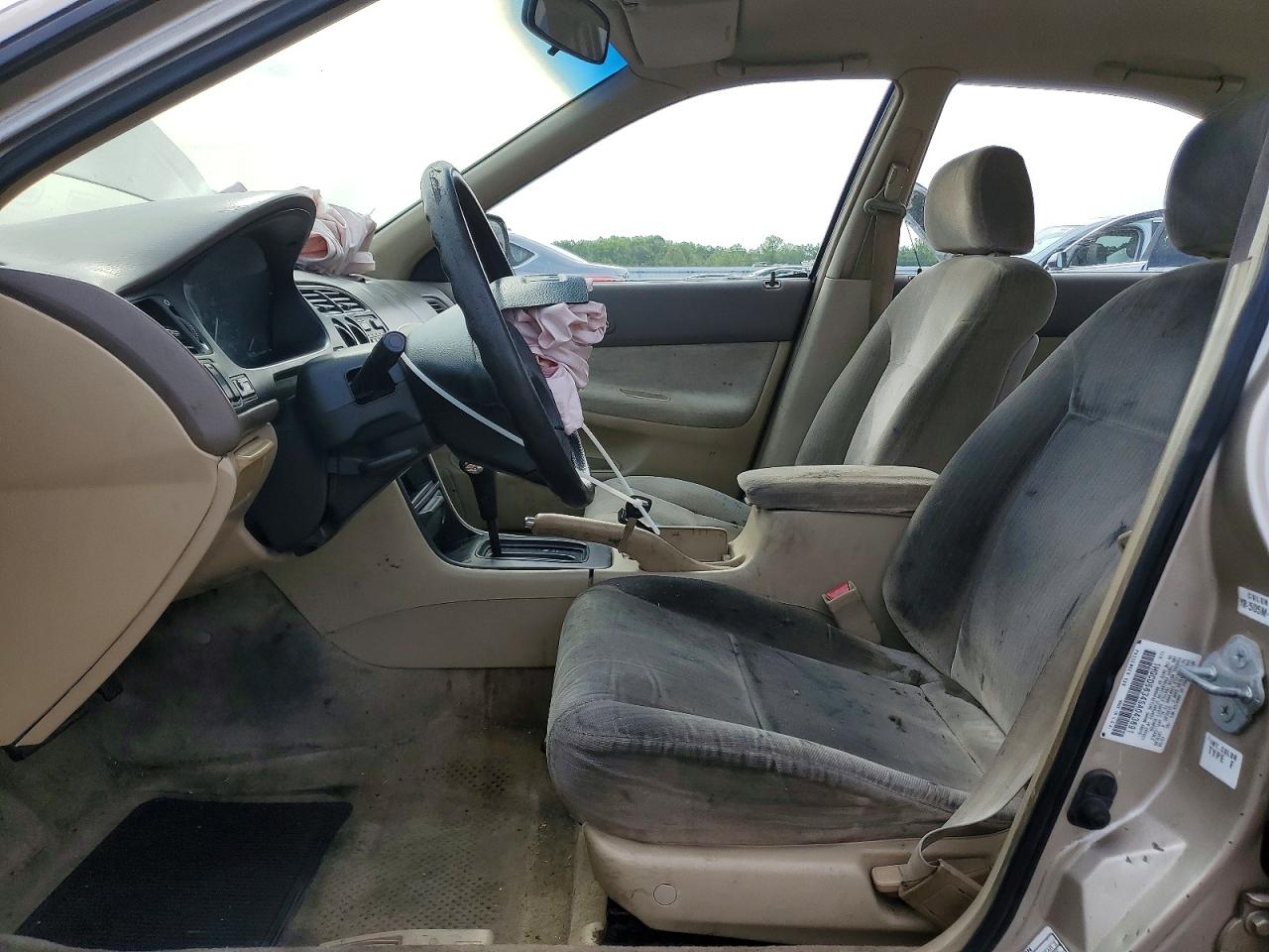 1995 Honda Accord Lx Beige vin: 1HGCD5634SA043691