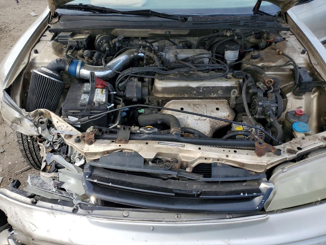 1995 Honda Accord Lx Beige vin: 1HGCD5634SA043691