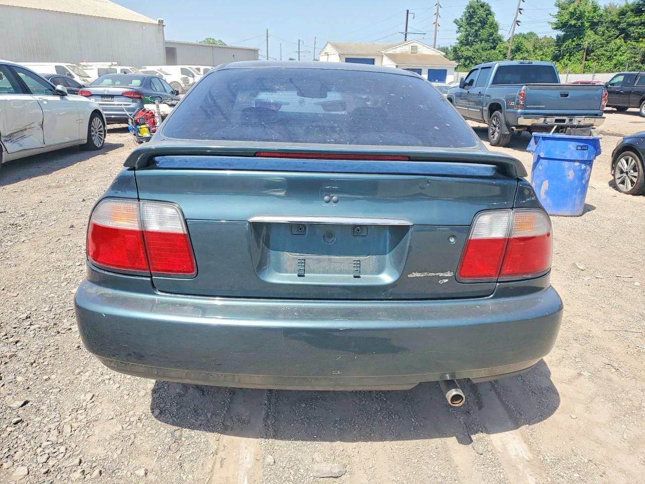 1996 Honda Accord Lx Blue vin: 1HGCD5634TA159135