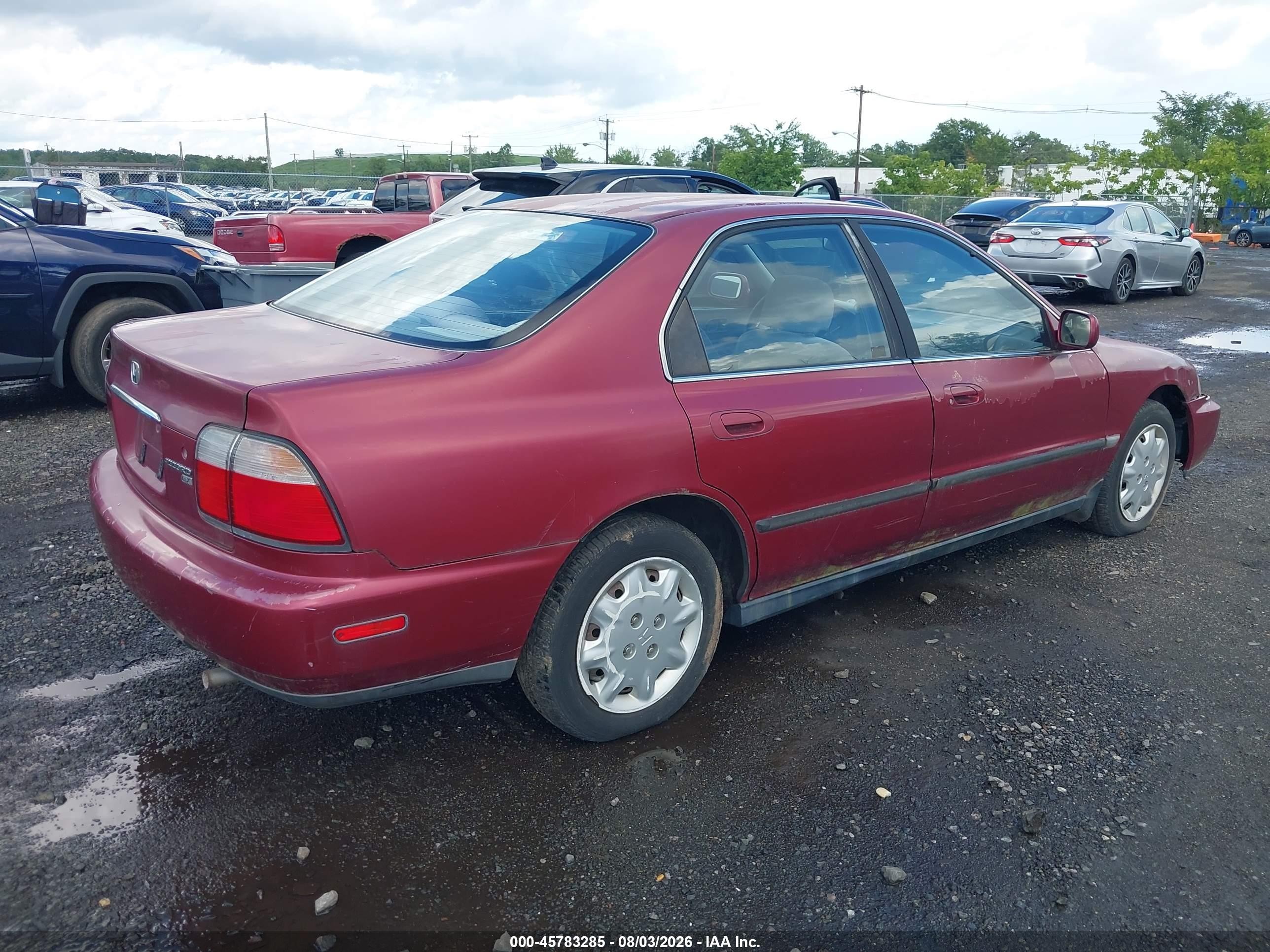 1996 Honda Accord Lx/ex Красный vin: 1HGCD5634TA291909