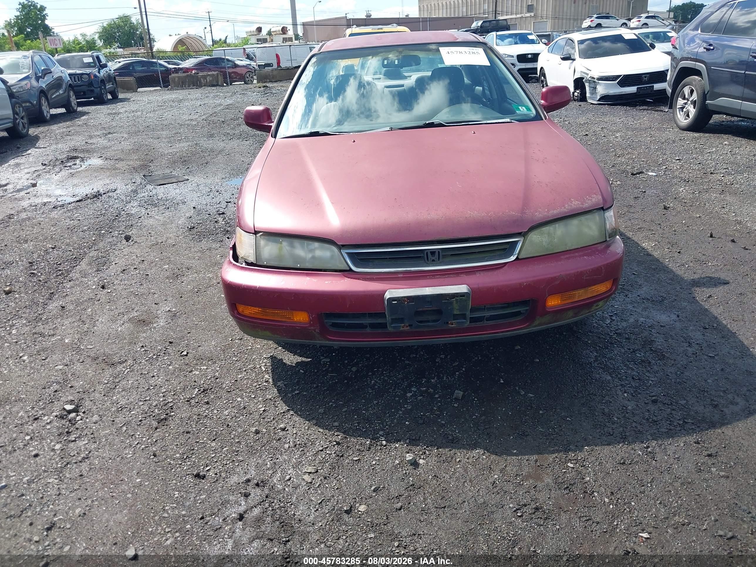 1996 Honda Accord Lx/ex Красный vin: 1HGCD5634TA291909